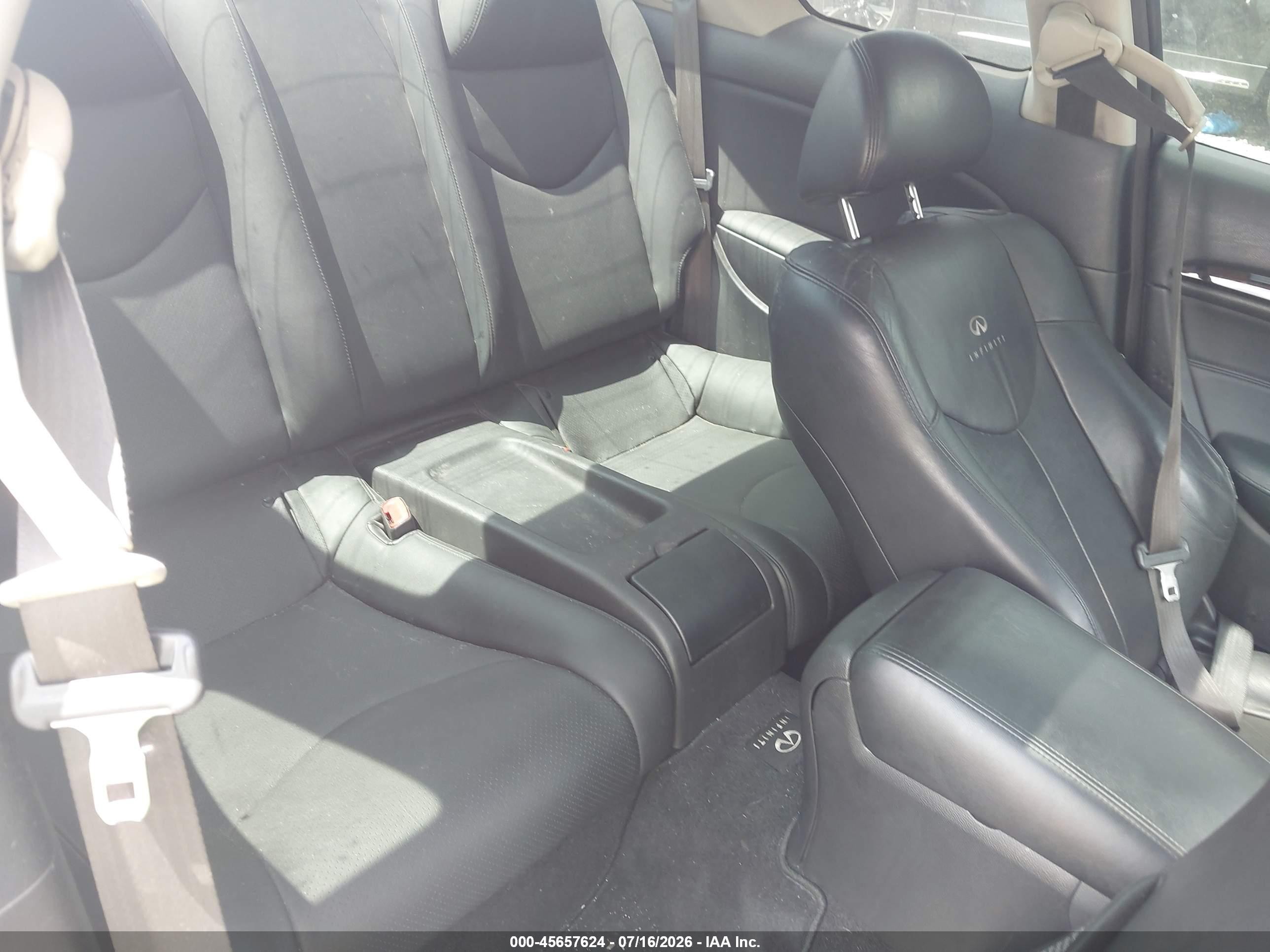 2014 Infiniti Q60 Journey Black vin: JN1CV6EK4EM111858