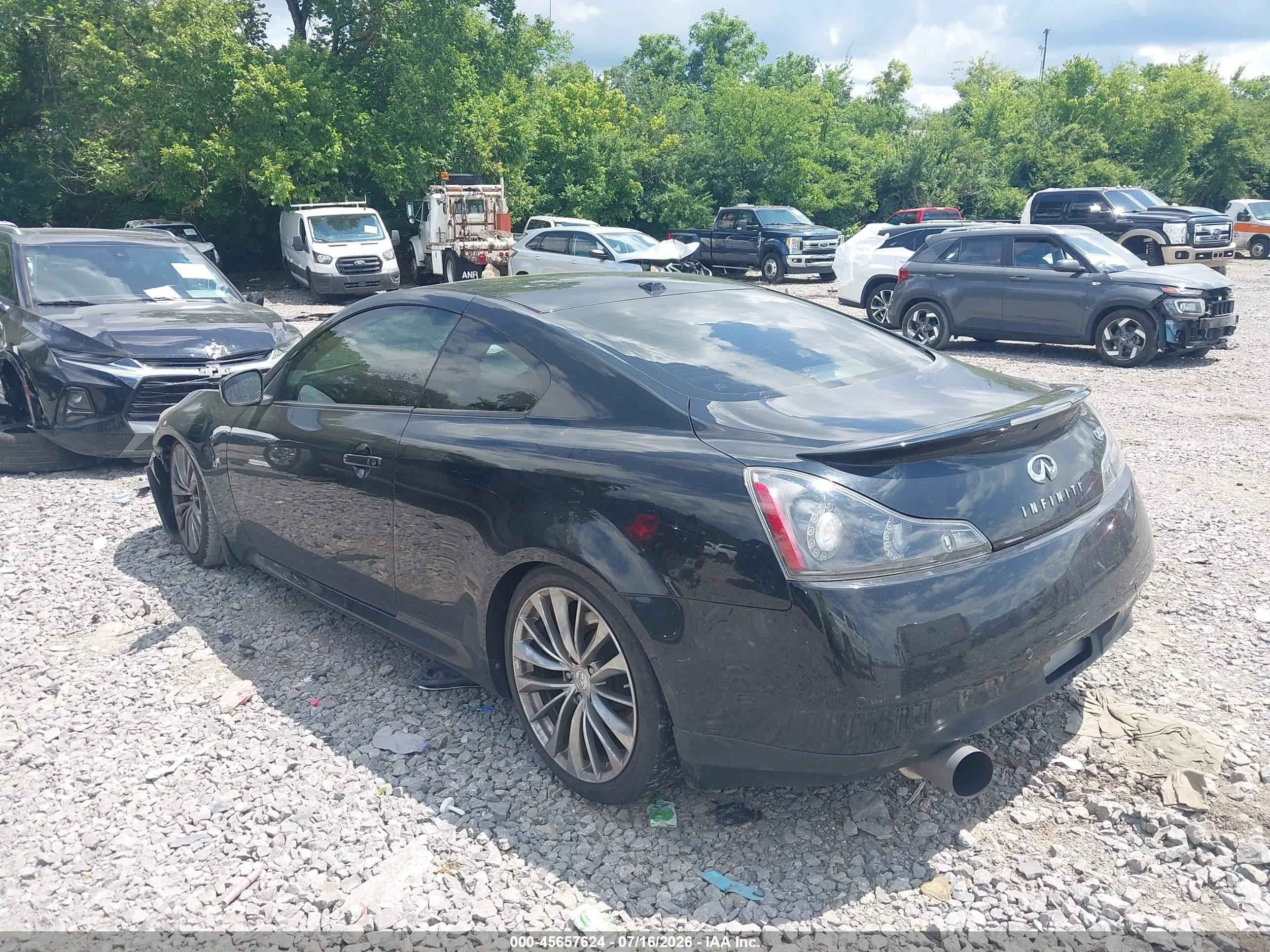 2014 Infiniti Q60 Journey Black vin: JN1CV6EK4EM111858