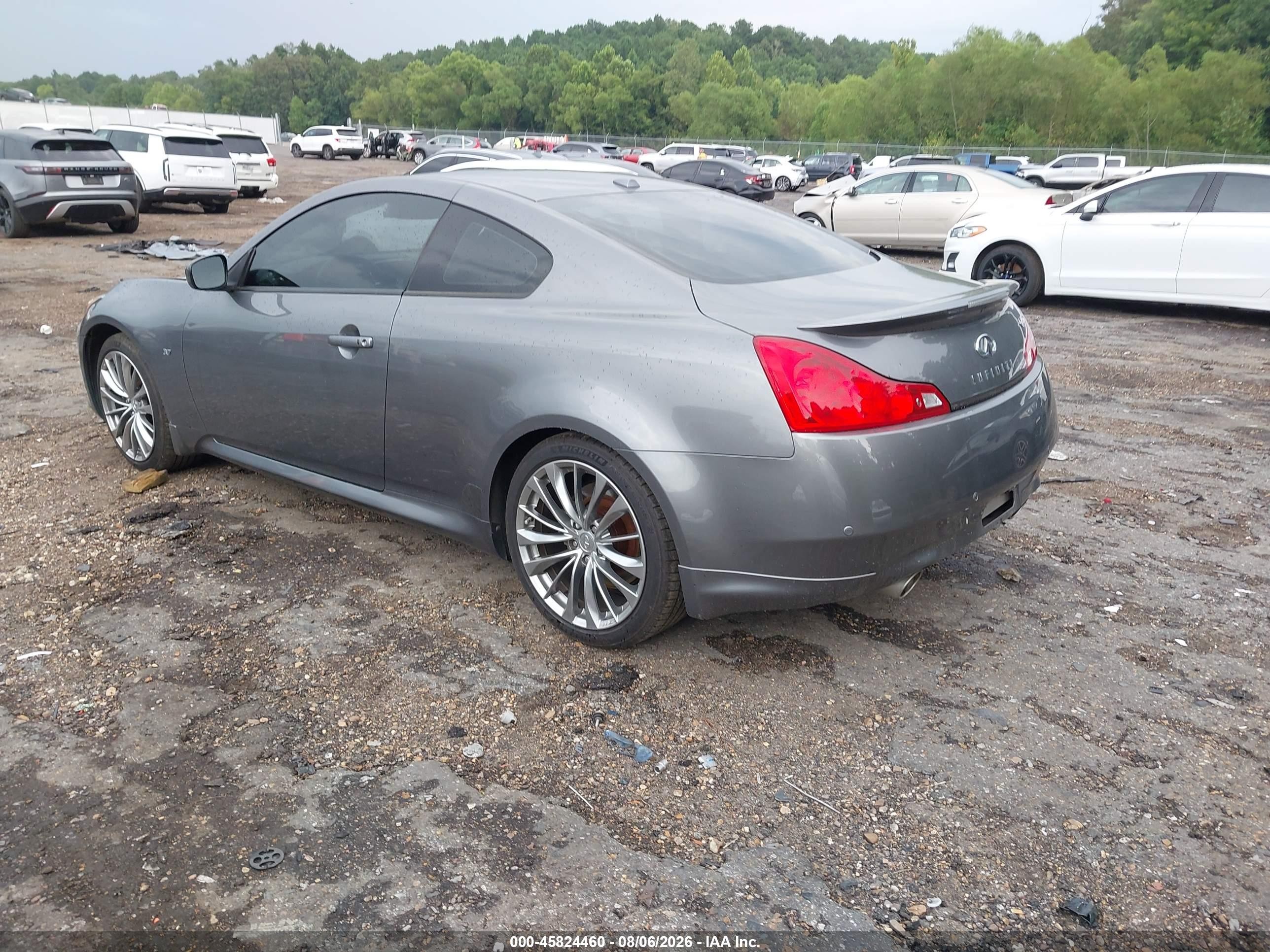 2014 Infiniti Q60 Journey Gray vin: JN1CV6EK4EM112248