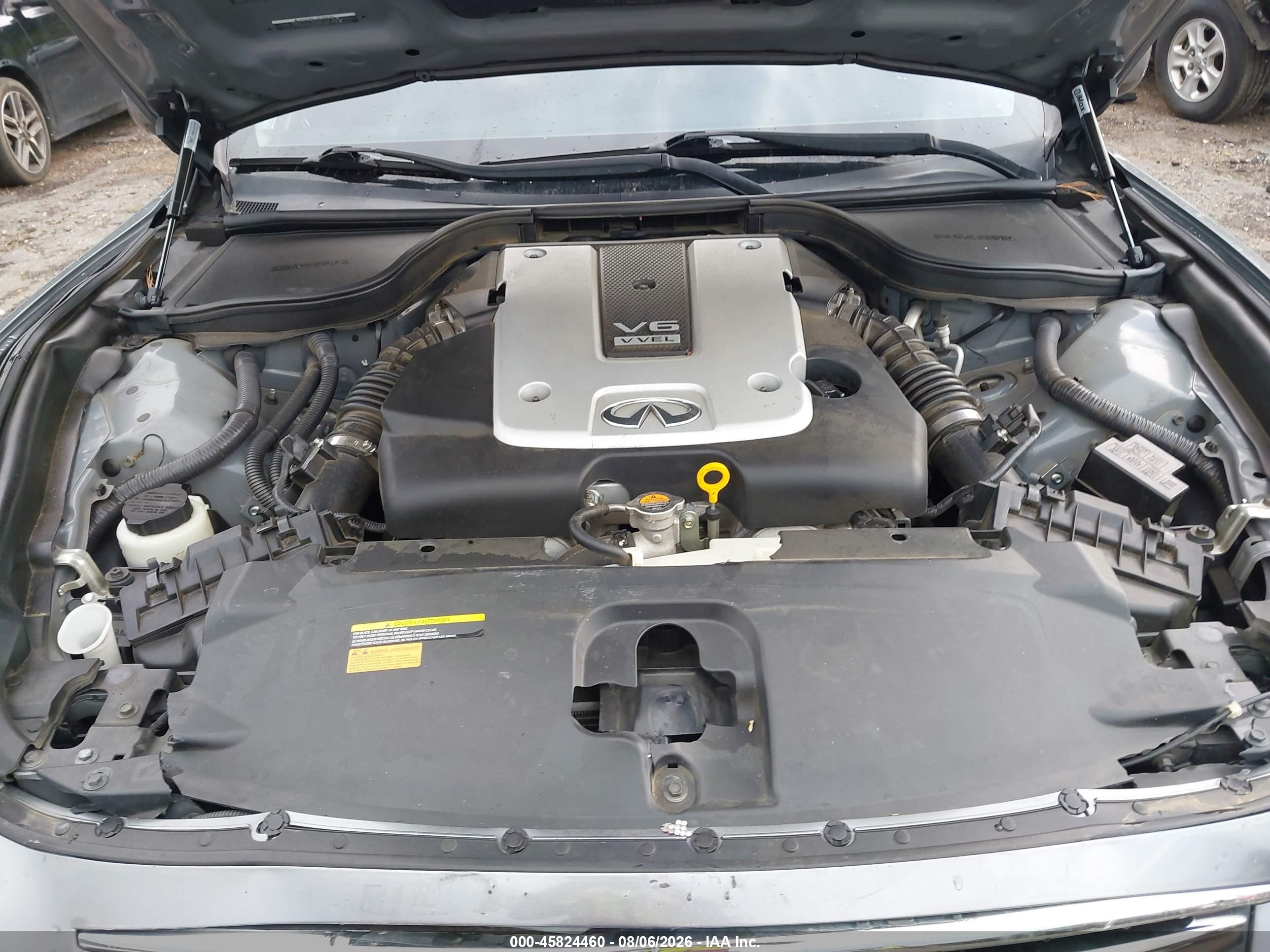 2014 Infiniti Q60 Journey Gray vin: JN1CV6EK4EM112248