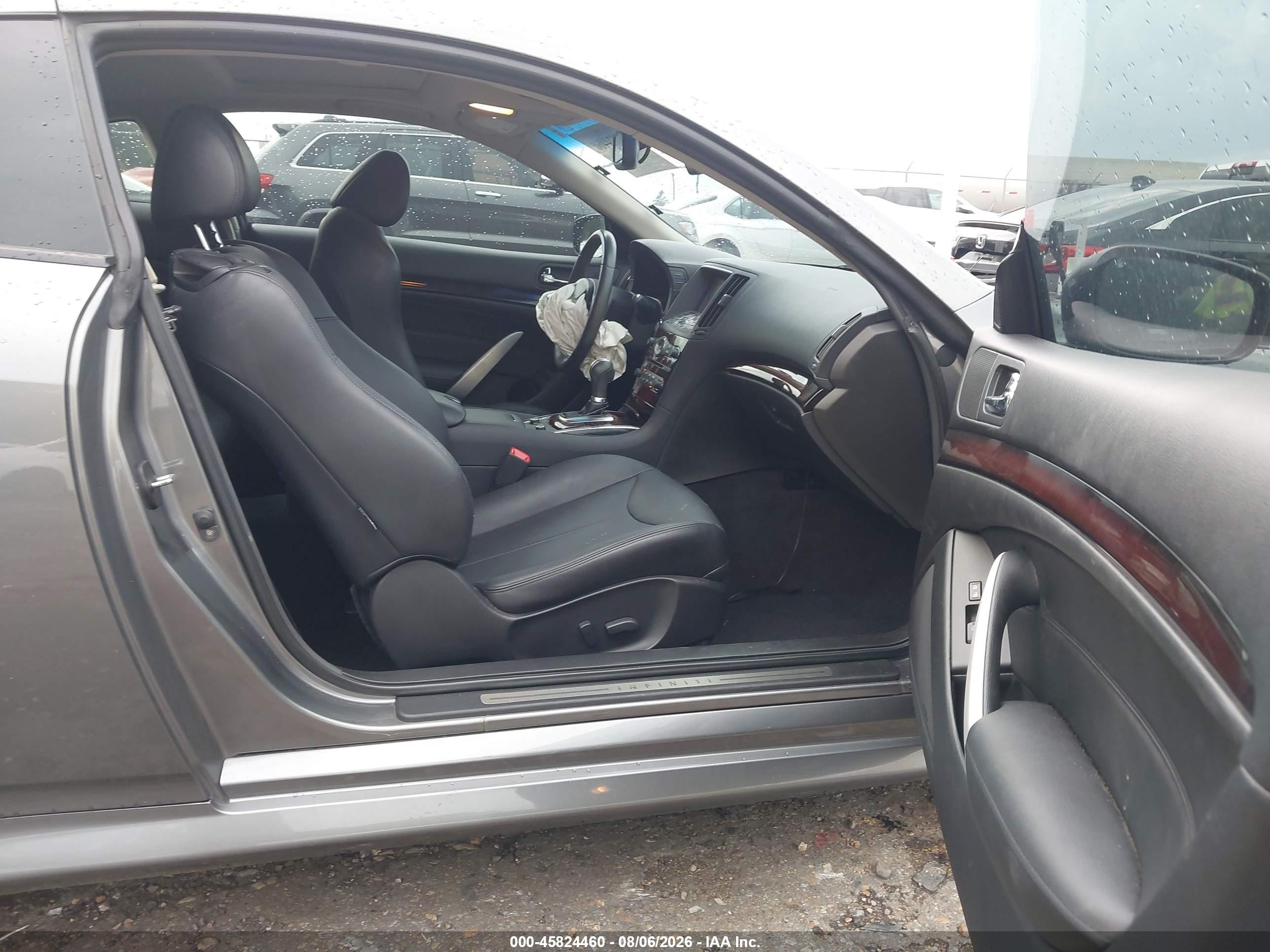 2014 Infiniti Q60 Journey Gray vin: JN1CV6EK4EM112248
