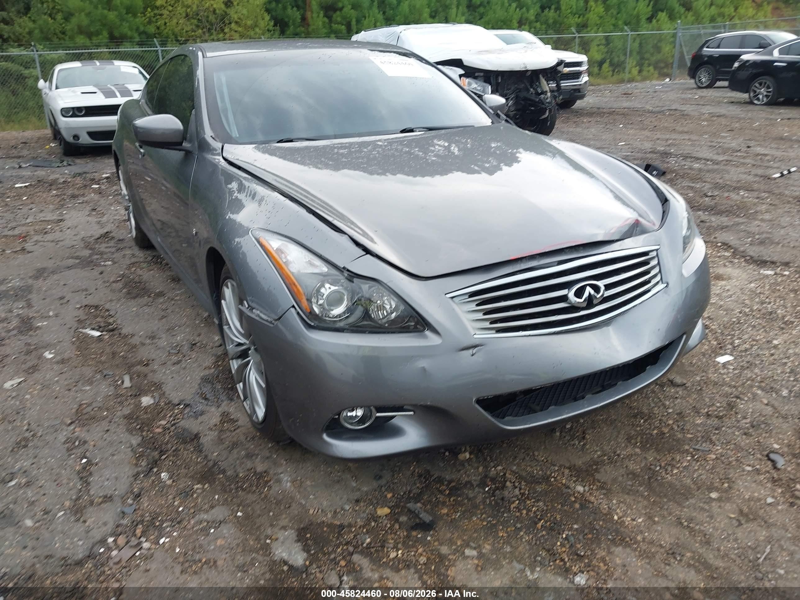 2014 Infiniti Q60 Journey Gray vin: JN1CV6EK4EM112248