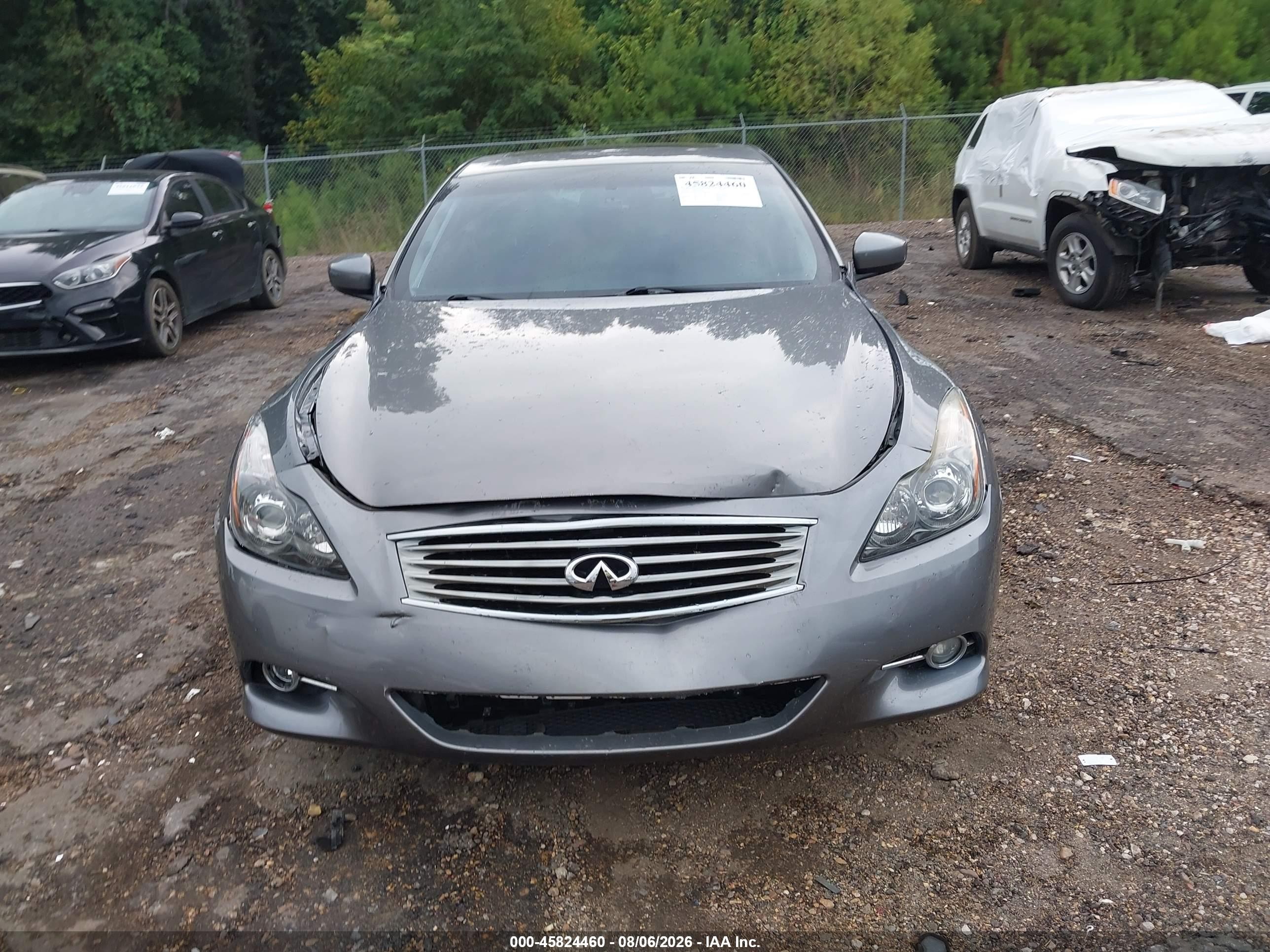 2014 Infiniti Q60 Journey Gray vin: JN1CV6EK4EM112248