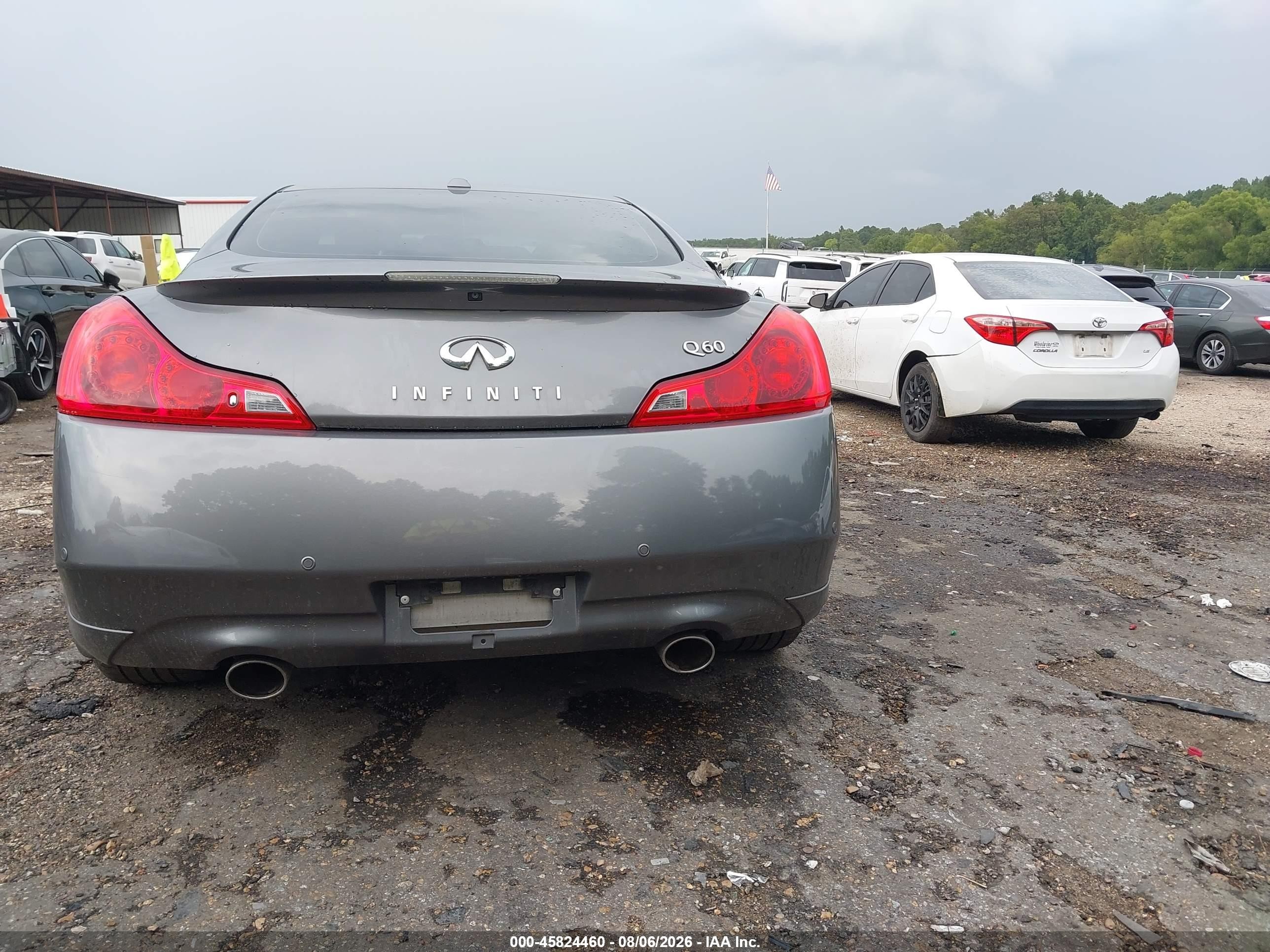 2014 Infiniti Q60 Journey Gray vin: JN1CV6EK4EM112248
