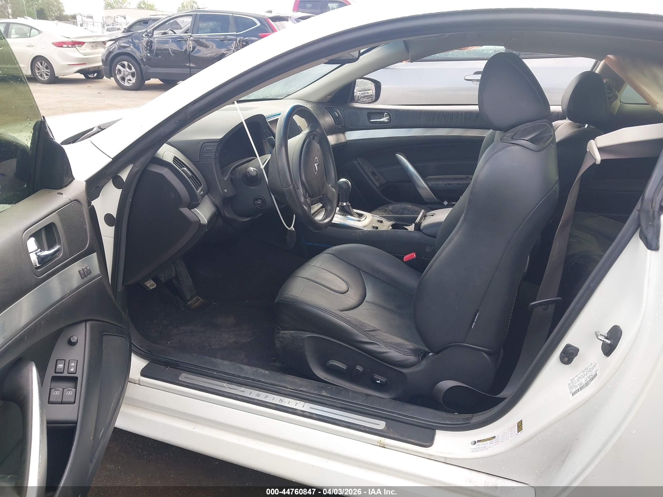 2015 Infiniti Q60 Journey White vin: JN1CV6EK4FM870544