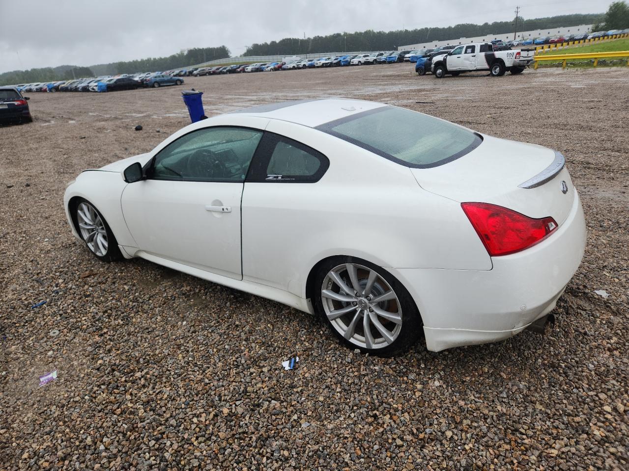 2010 Infiniti G37 Coupe Base White vin: JN1CV6EK5AM101186