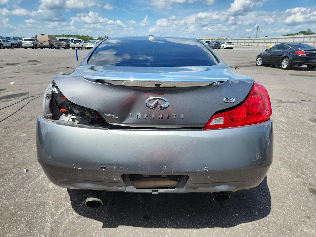 2012 Infiniti G37 Coupe Base Gray vin: JN1CV6EK5CM422566