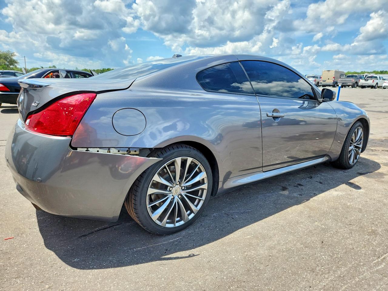 2012 Infiniti G37 Coupe Base Gray vin: JN1CV6EK5CM422566