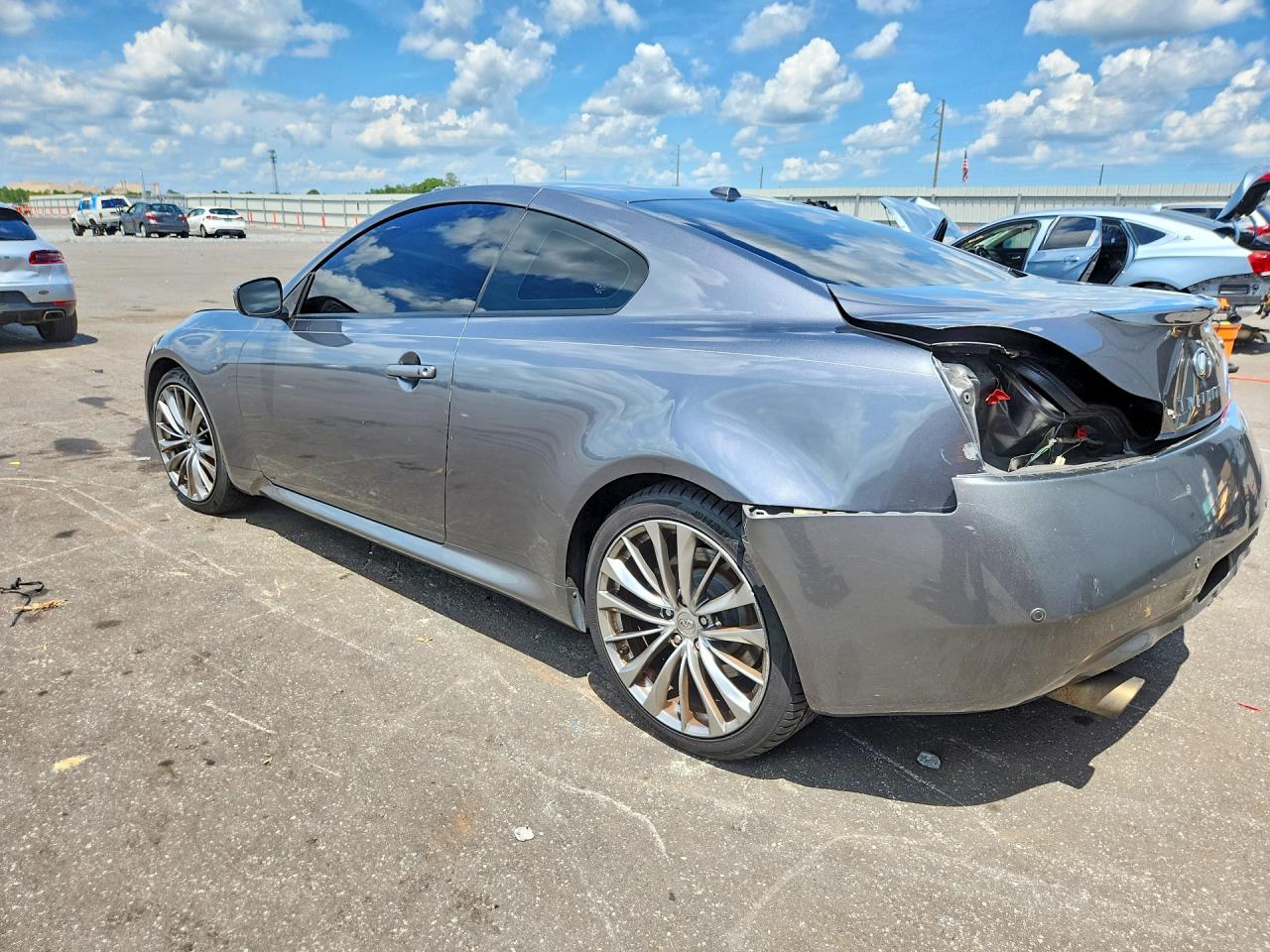 2012 Infiniti G37 Coupe Base Gray vin: JN1CV6EK5CM422566