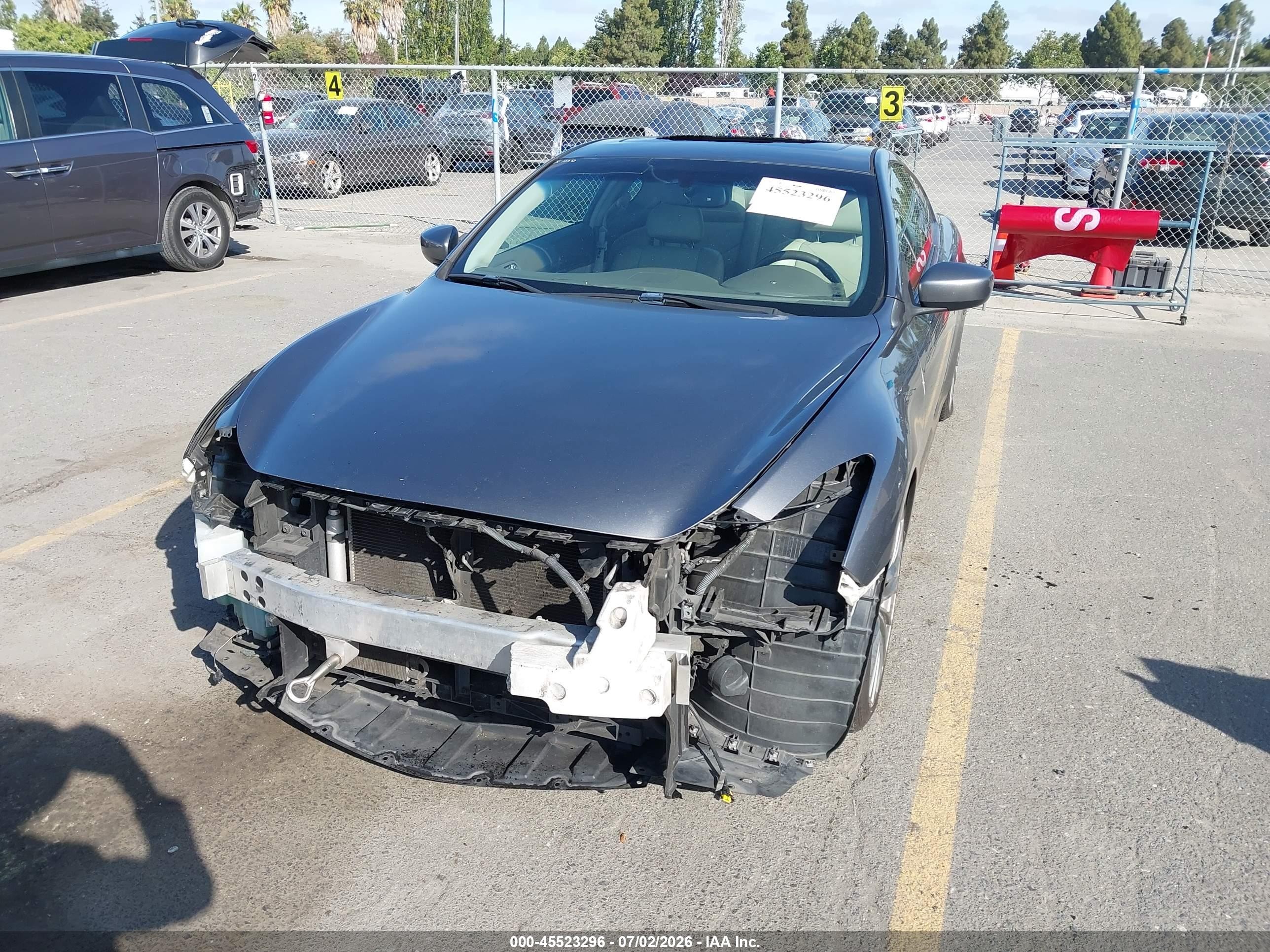 2012 Infiniti G37 Journey Gray vin: JN1CV6EK5CM422650