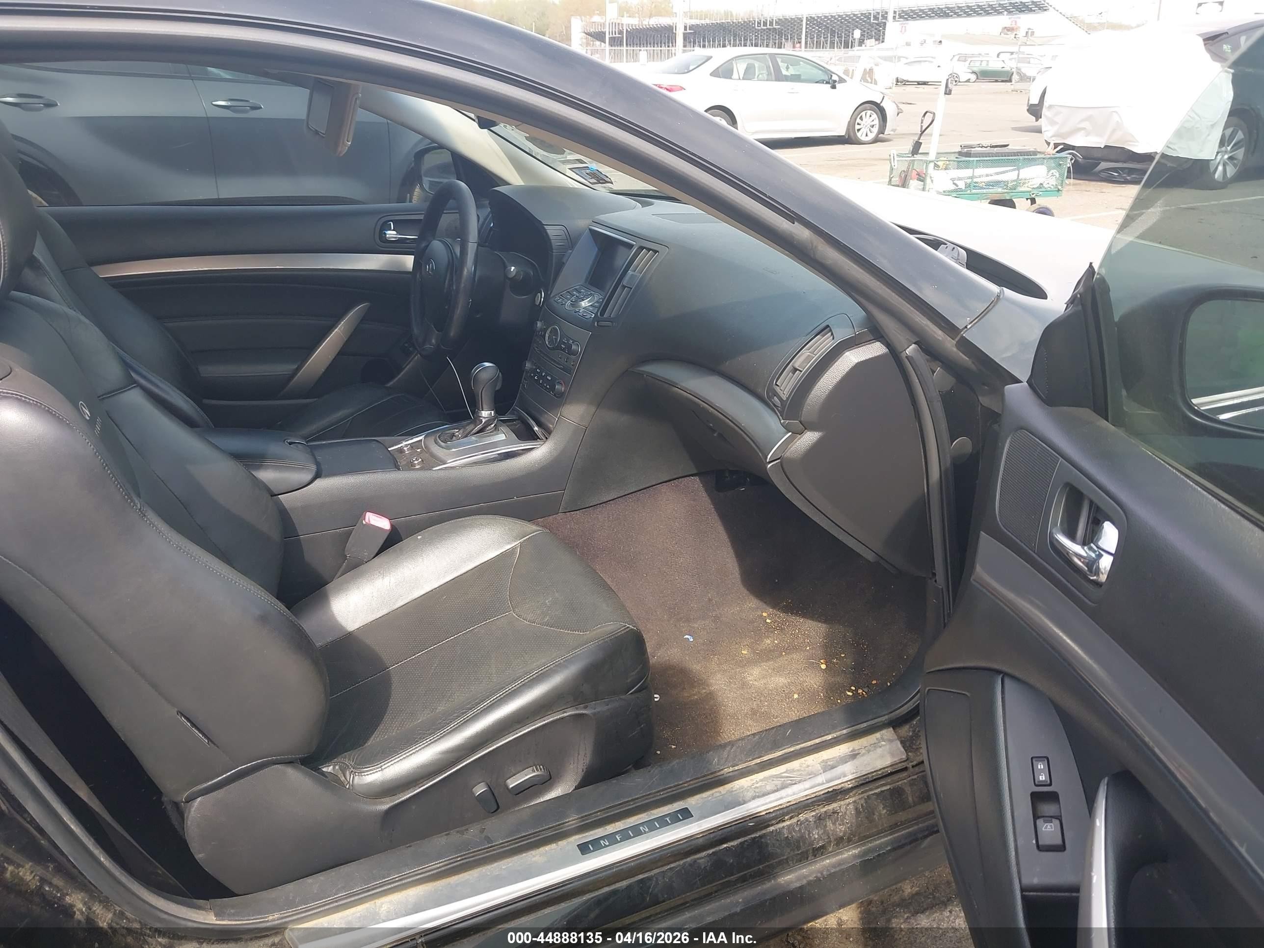 2012 Infiniti G37 Journey Black vin: JN1CV6EK5CM423006