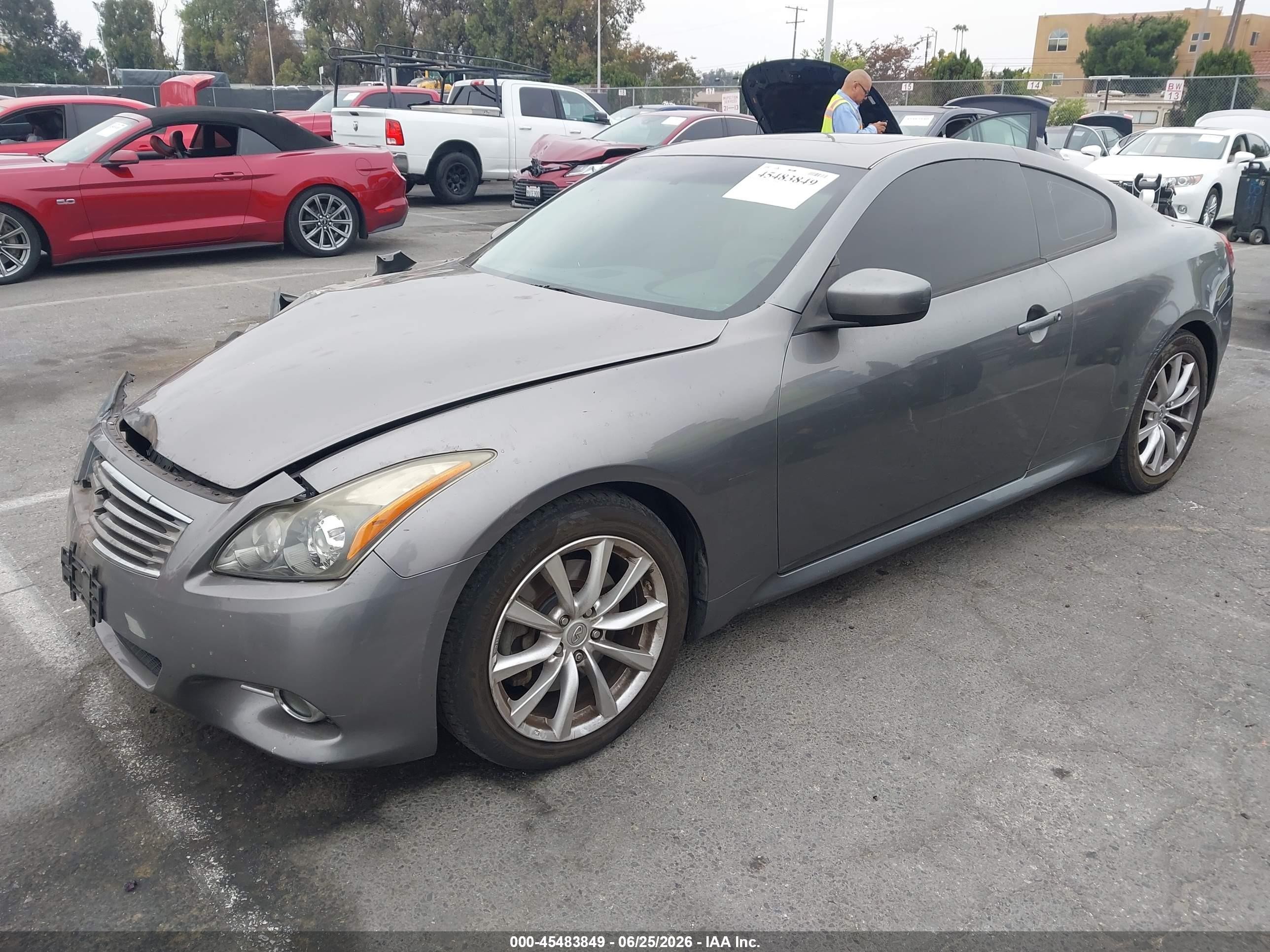 2013 Infiniti G37 Journey Gray vin: JN1CV6EK5DM921305