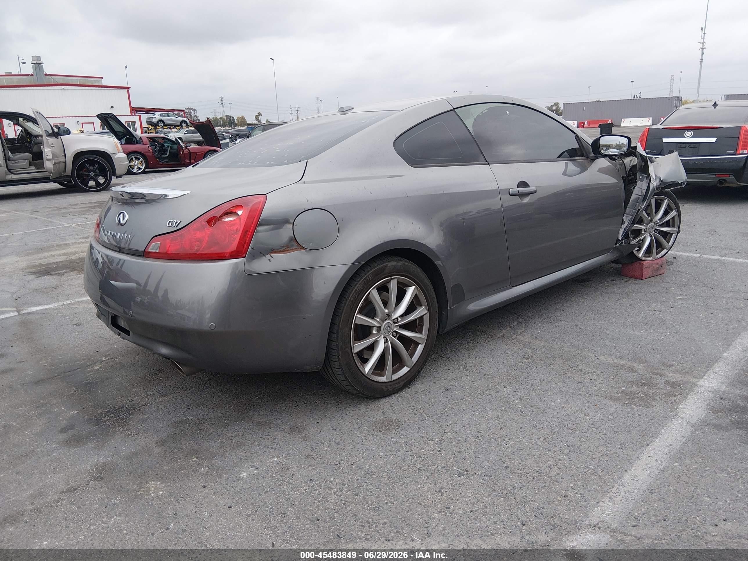 2013 Infiniti G37 Journey Gray vin: JN1CV6EK5DM921305