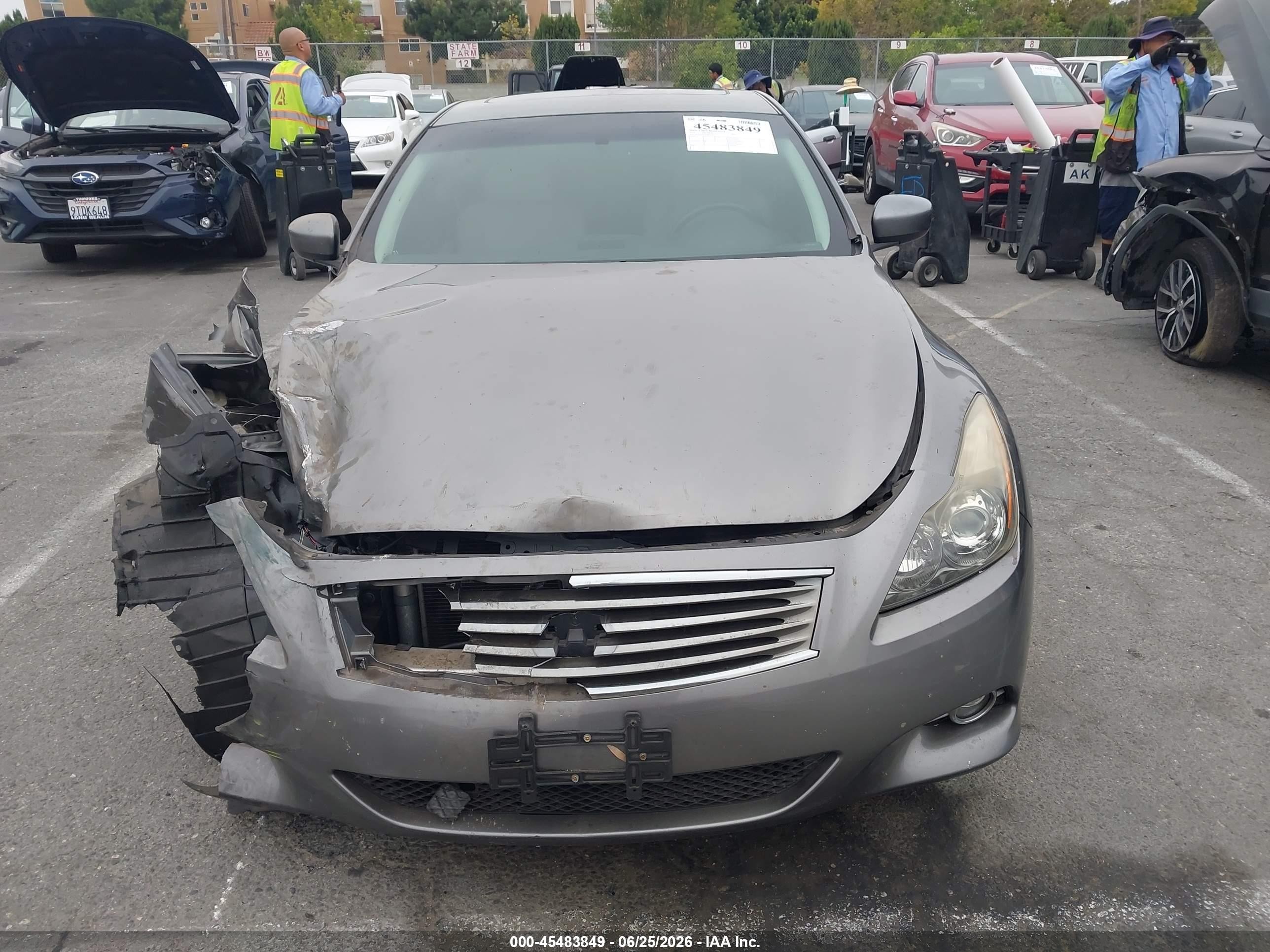 2013 Infiniti G37 Journey Gray vin: JN1CV6EK5DM921305