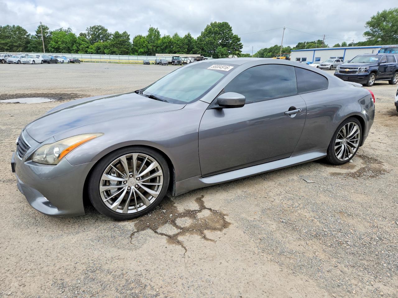 2014 Infiniti Q60 Coupe Sport Gray vin: JN1CV6EK5EM113814