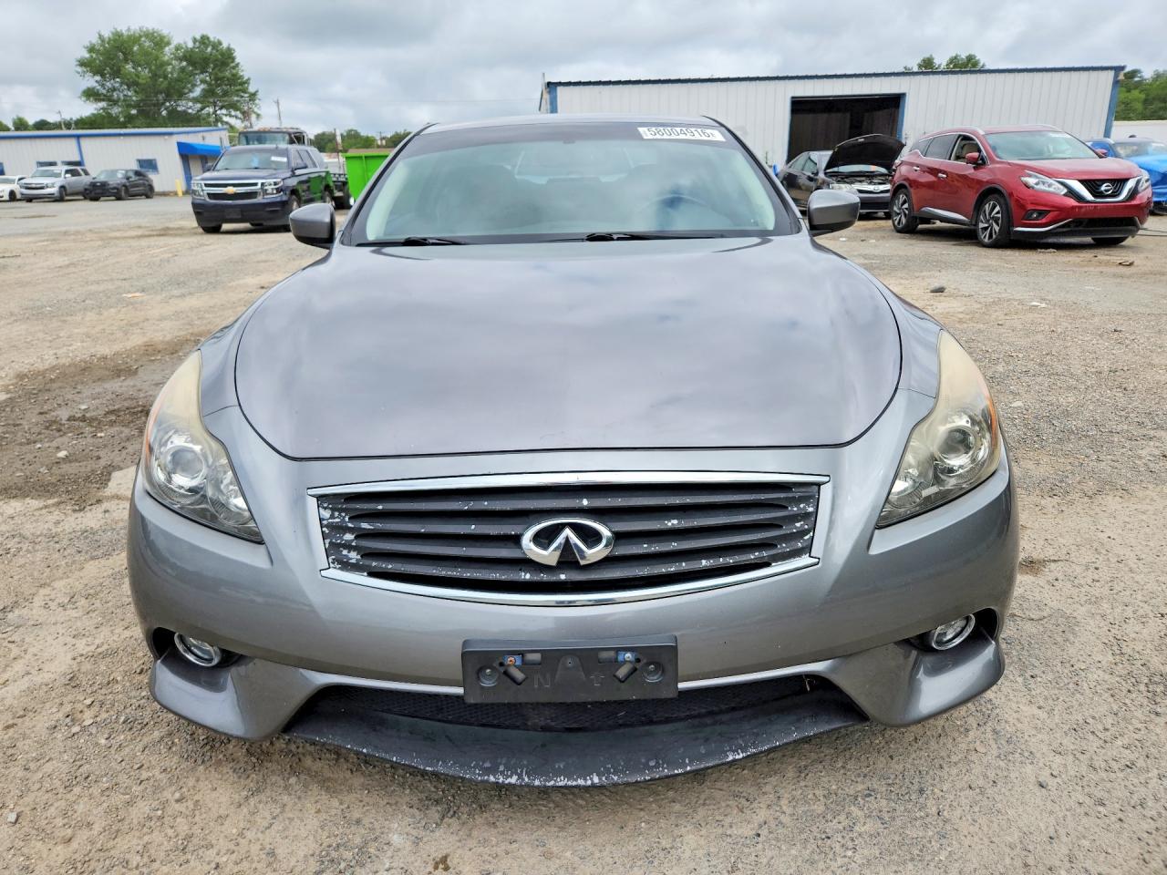 2014 Infiniti Q60 Coupe Sport Gray vin: JN1CV6EK5EM113814