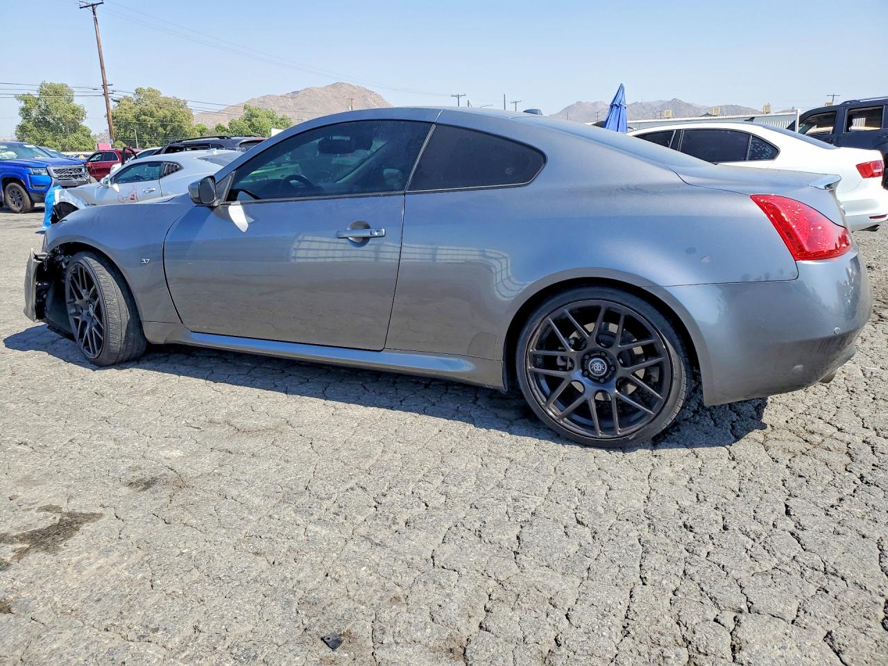 2015 Infiniti Q60 Coupe Journey Gray vin: JN1CV6EK5FM871377