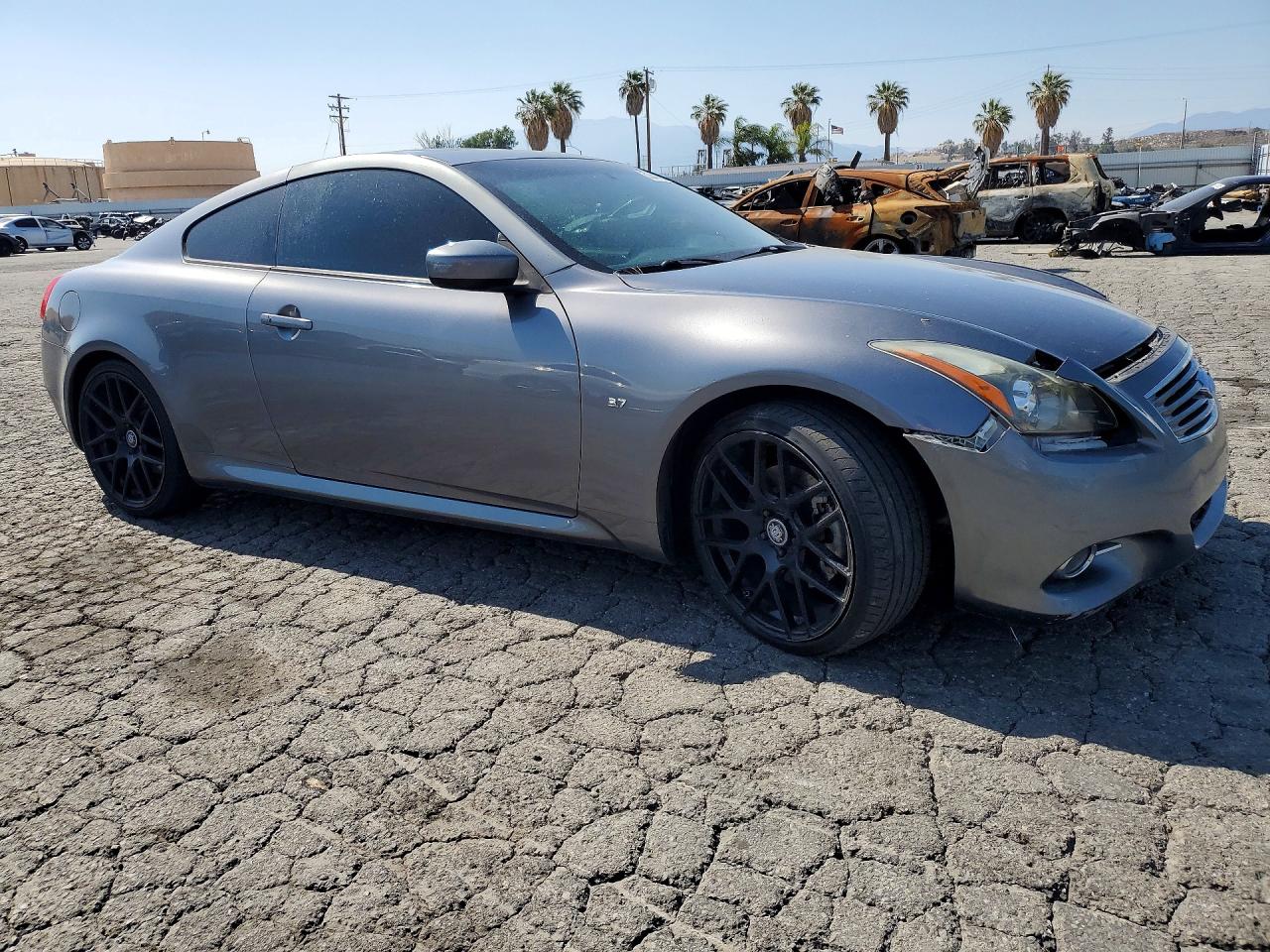 2015 Infiniti Q60 Coupe Journey Gray vin: JN1CV6EK5FM871377