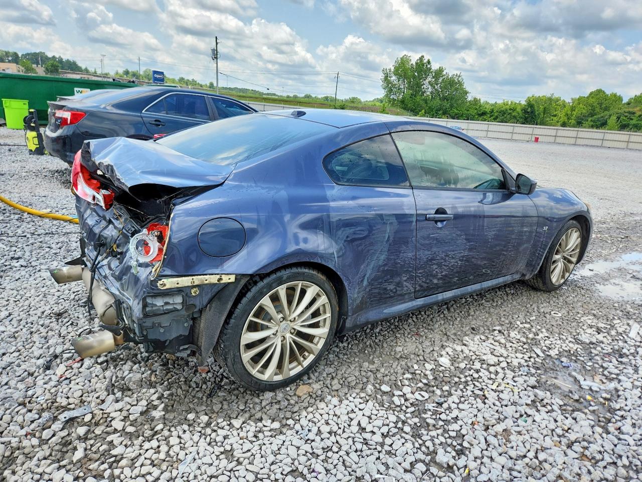 2015 Infiniti Q60 Coupe Journey Blue vin: JN1CV6EK5FM871802