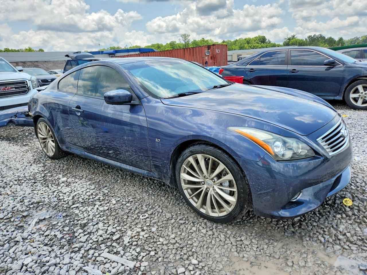 2015 Infiniti Q60 Coupe Journey Blue vin: JN1CV6EK5FM871802