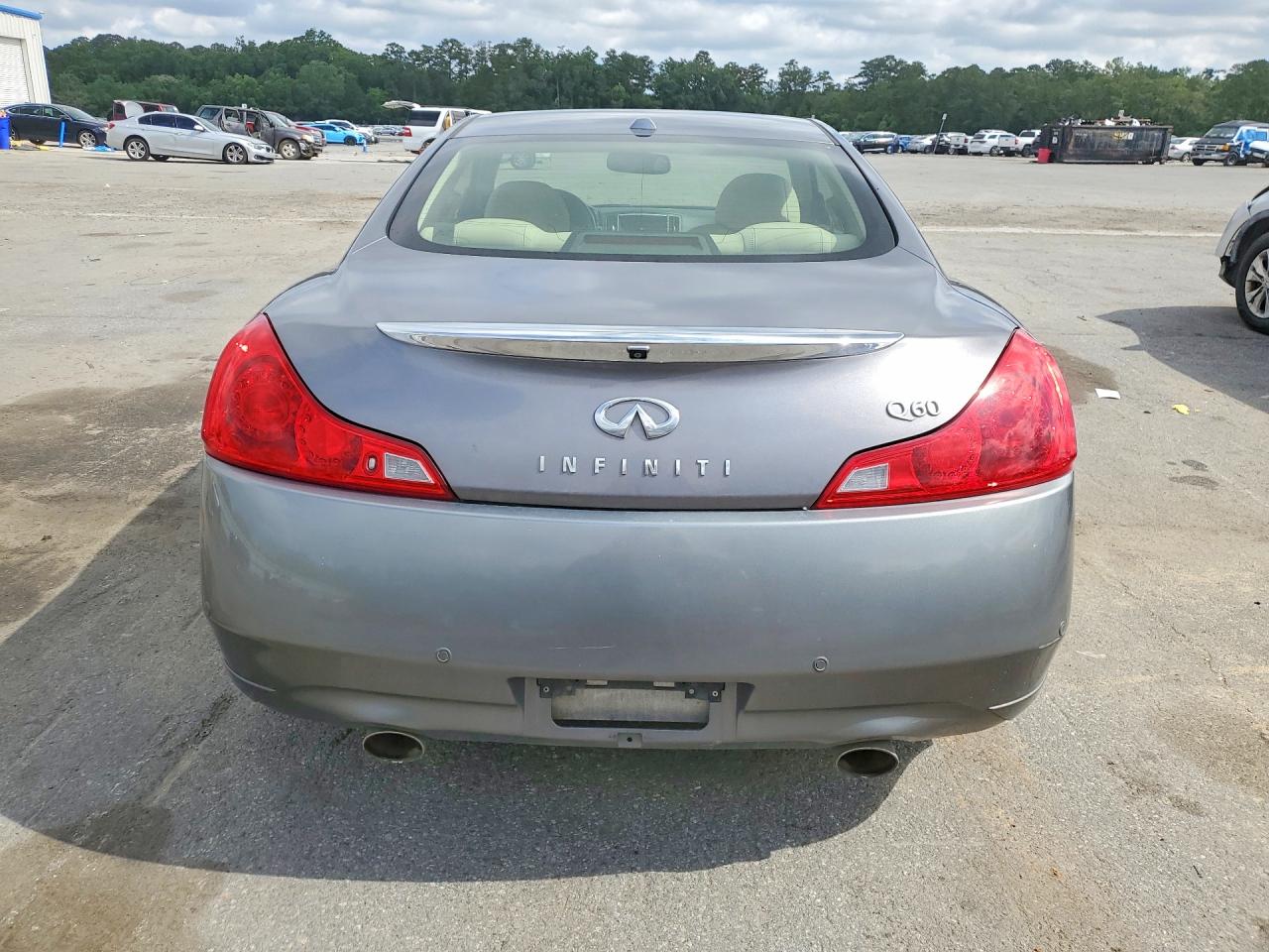 2014 Infiniti Q60 Coupe Journey Серый vin: JN1CV6EK6EM110226