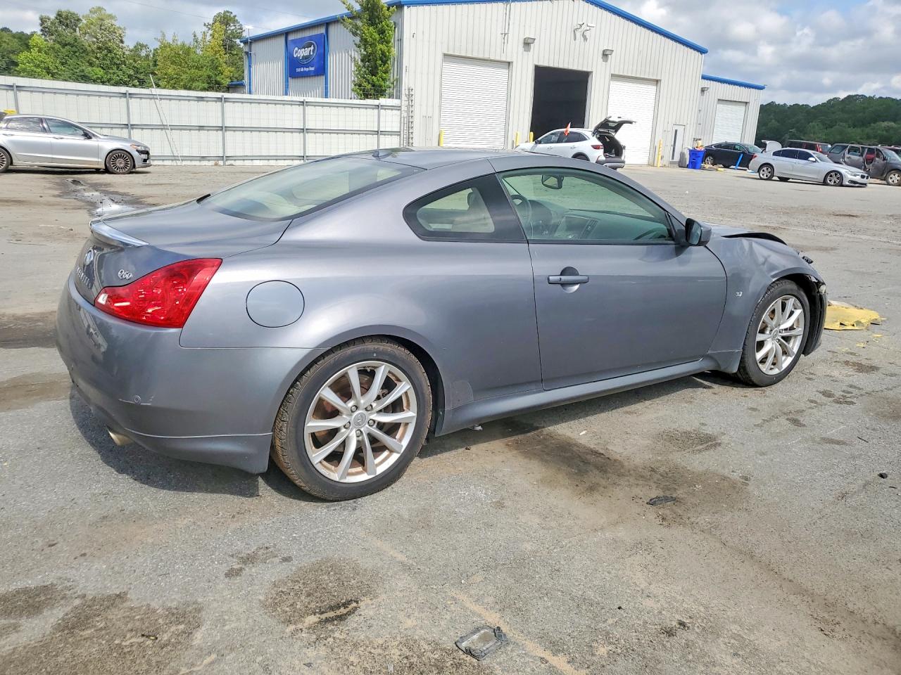 2014 Infiniti Q60 Coupe Journey Серый vin: JN1CV6EK6EM110226