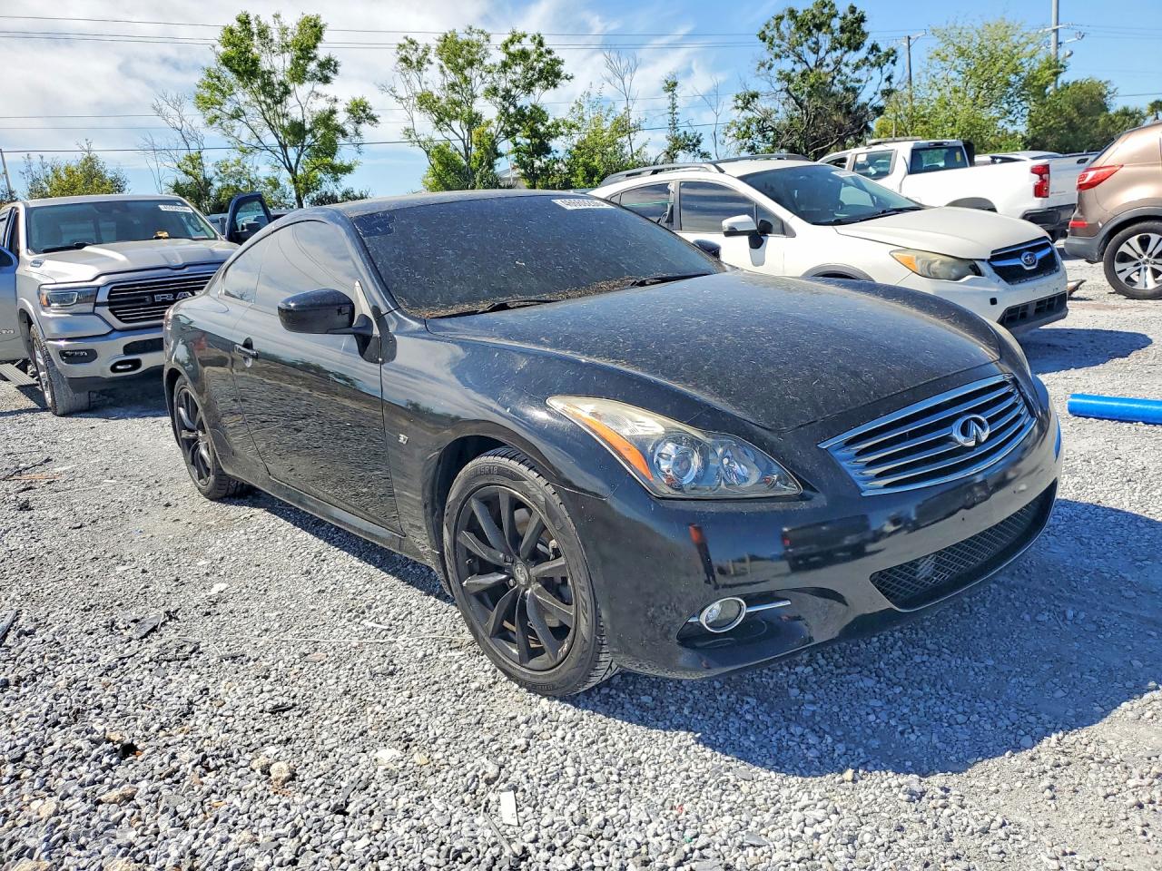 2014 Infiniti Q60 Coupe Journey Черный vin: JN1CV6EK6EM113286