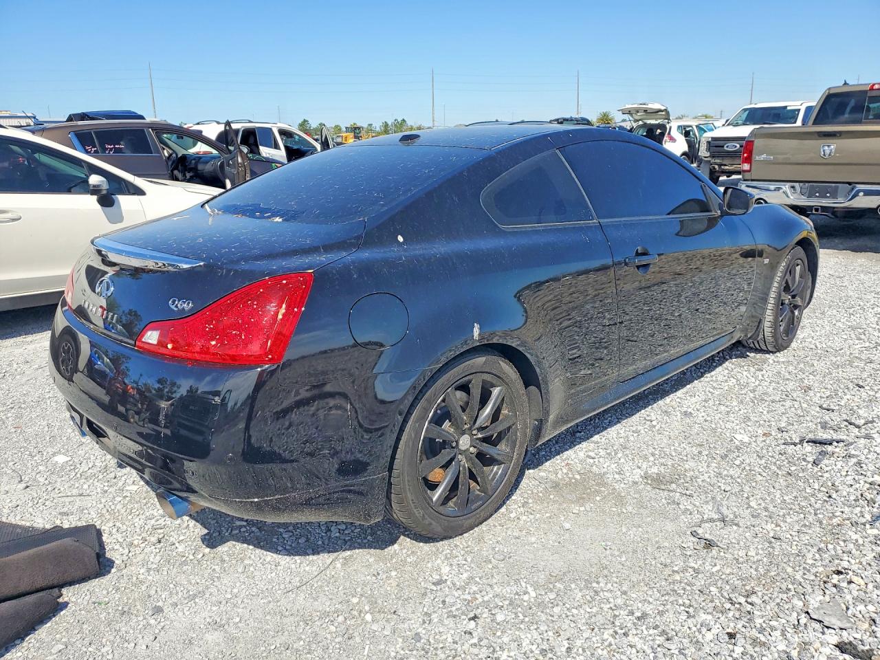 2014 Infiniti Q60 Coupe Journey Черный vin: JN1CV6EK6EM113286