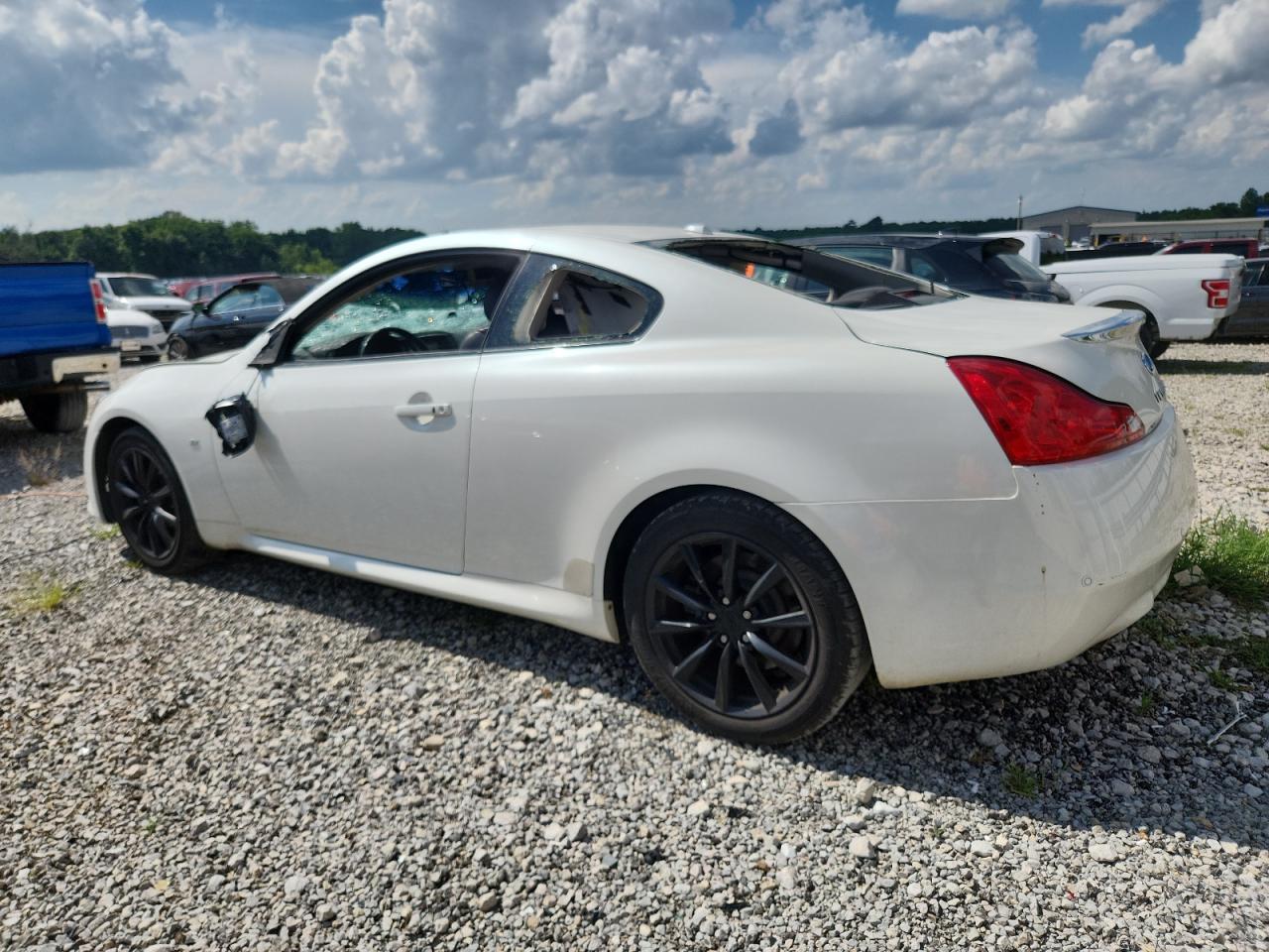 2015 Infiniti Q60 Journey Белый vin: JN1CV6EK6FM870822
