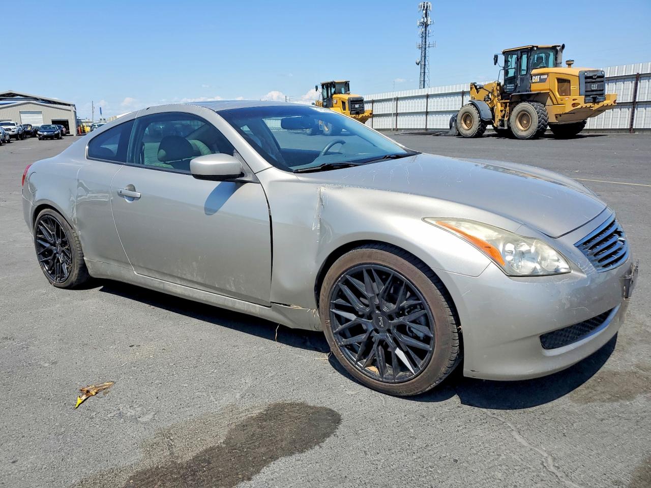 2010 Infiniti G37 Coupe Base Серый vin: JN1CV6EK7AM103344
