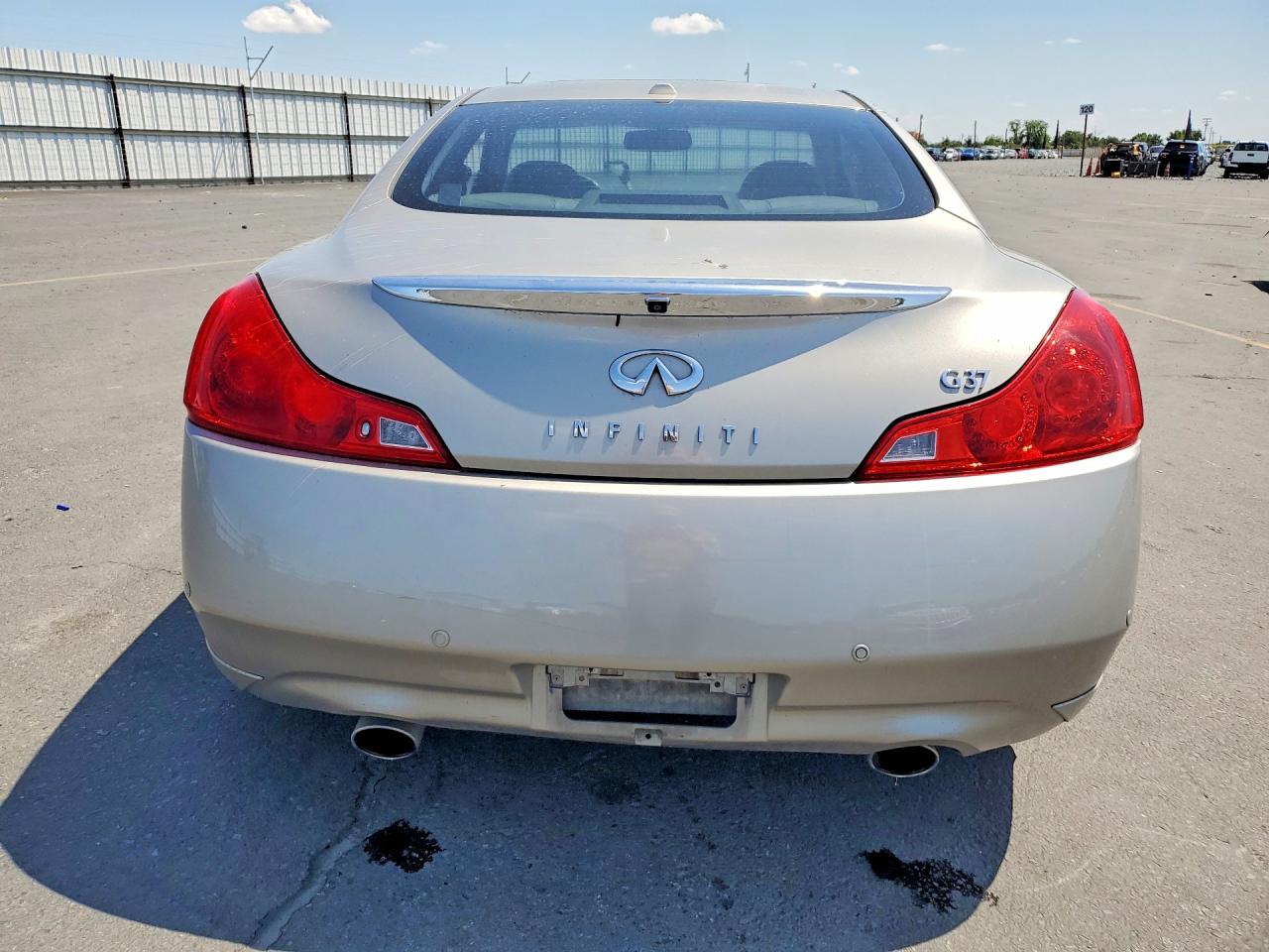 2010 Infiniti G37 Coupe Base Серый vin: JN1CV6EK7AM103344