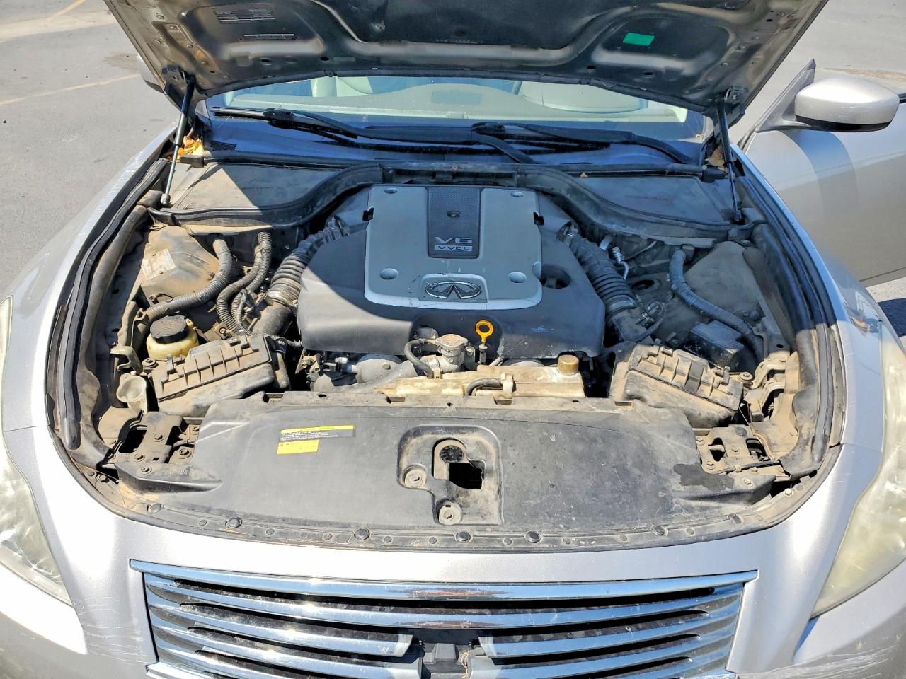 2010 Infiniti G37 Coupe Base Серый vin: JN1CV6EK7AM103344