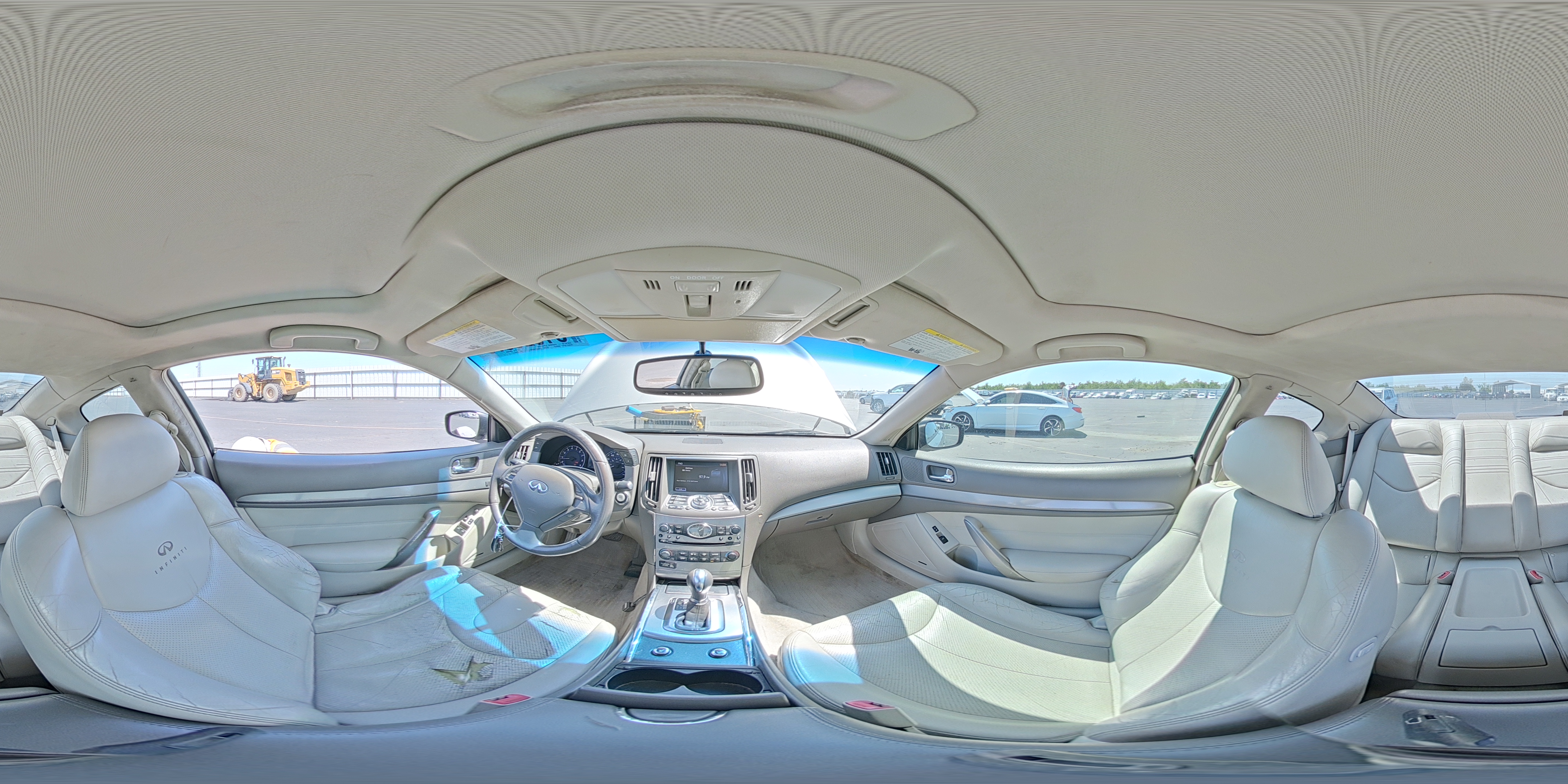2010 Infiniti G37 Coupe Base Серый vin: JN1CV6EK7AM103344