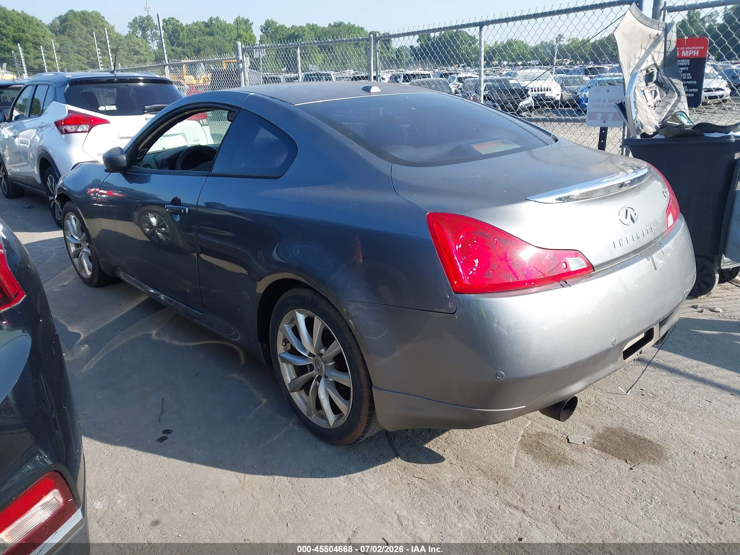 2012 Infiniti G37 Journey Gray vin: JN1CV6EK7CM420043