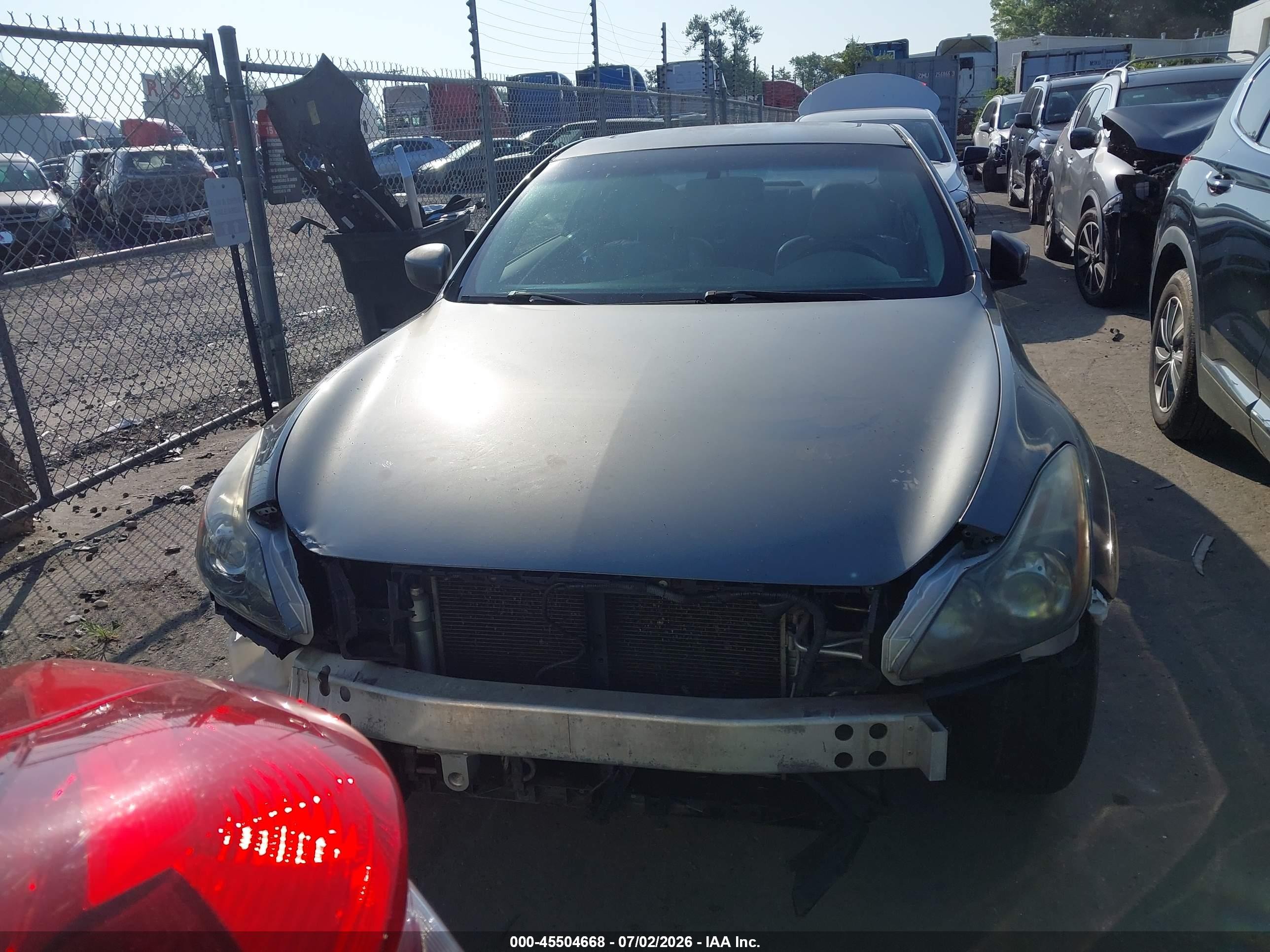 2012 Infiniti G37 Journey Gray vin: JN1CV6EK7CM420043