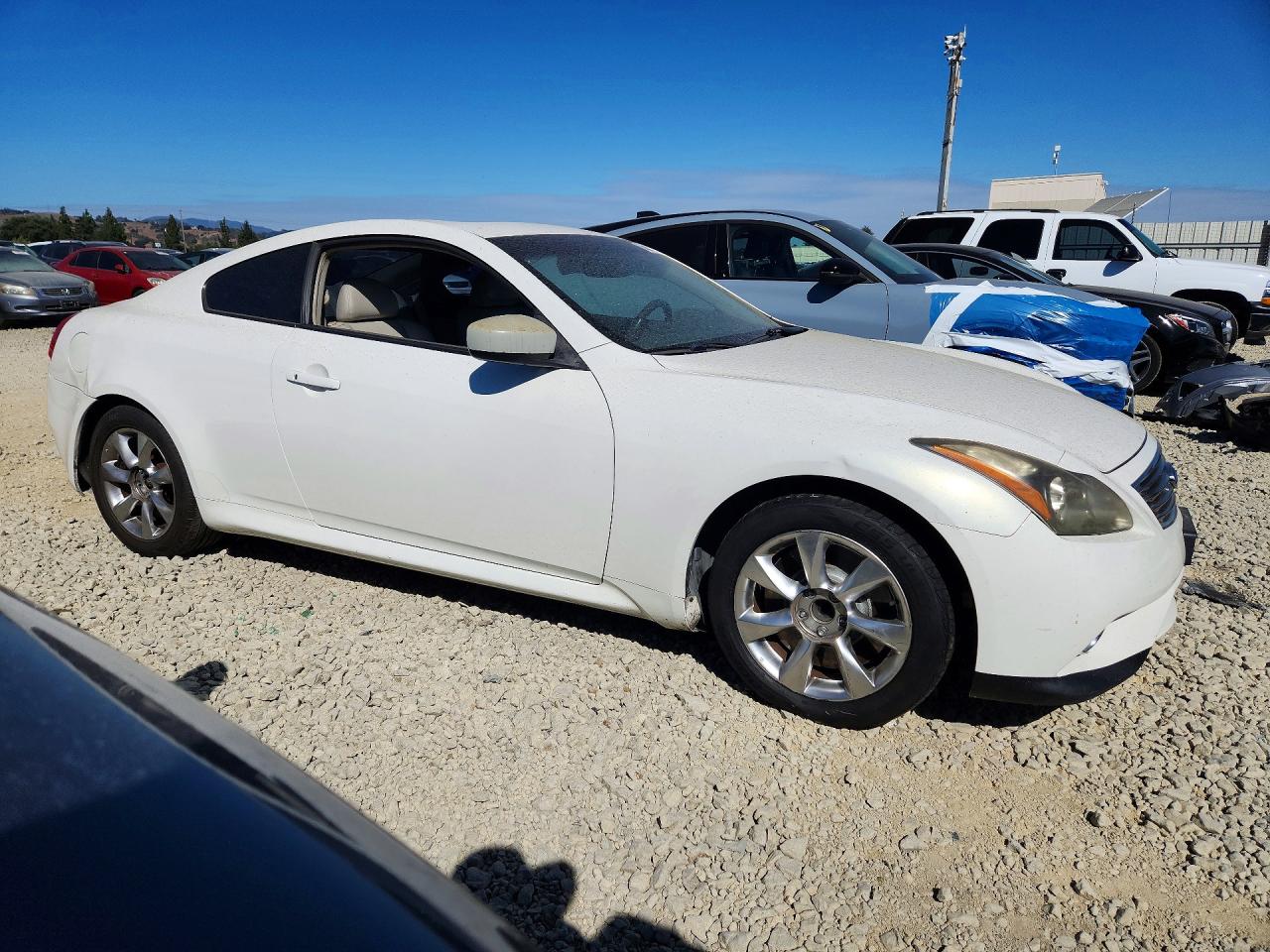 2012 Infiniti G37 Coupe Base White vin: JN1CV6EK7CM421273