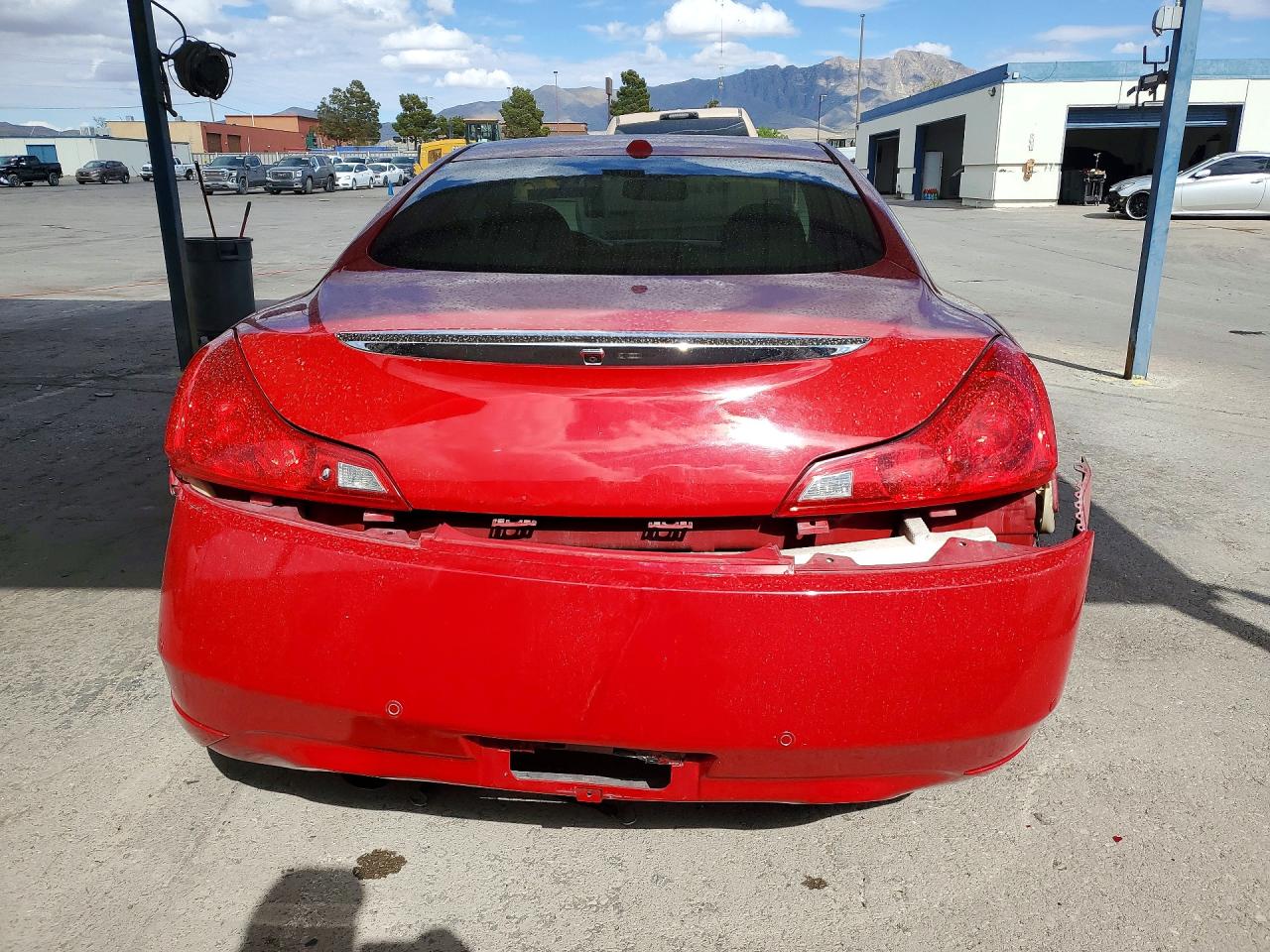 2012 Infiniti G37 Coupe Base Red vin: JN1CV6EK7CM423783