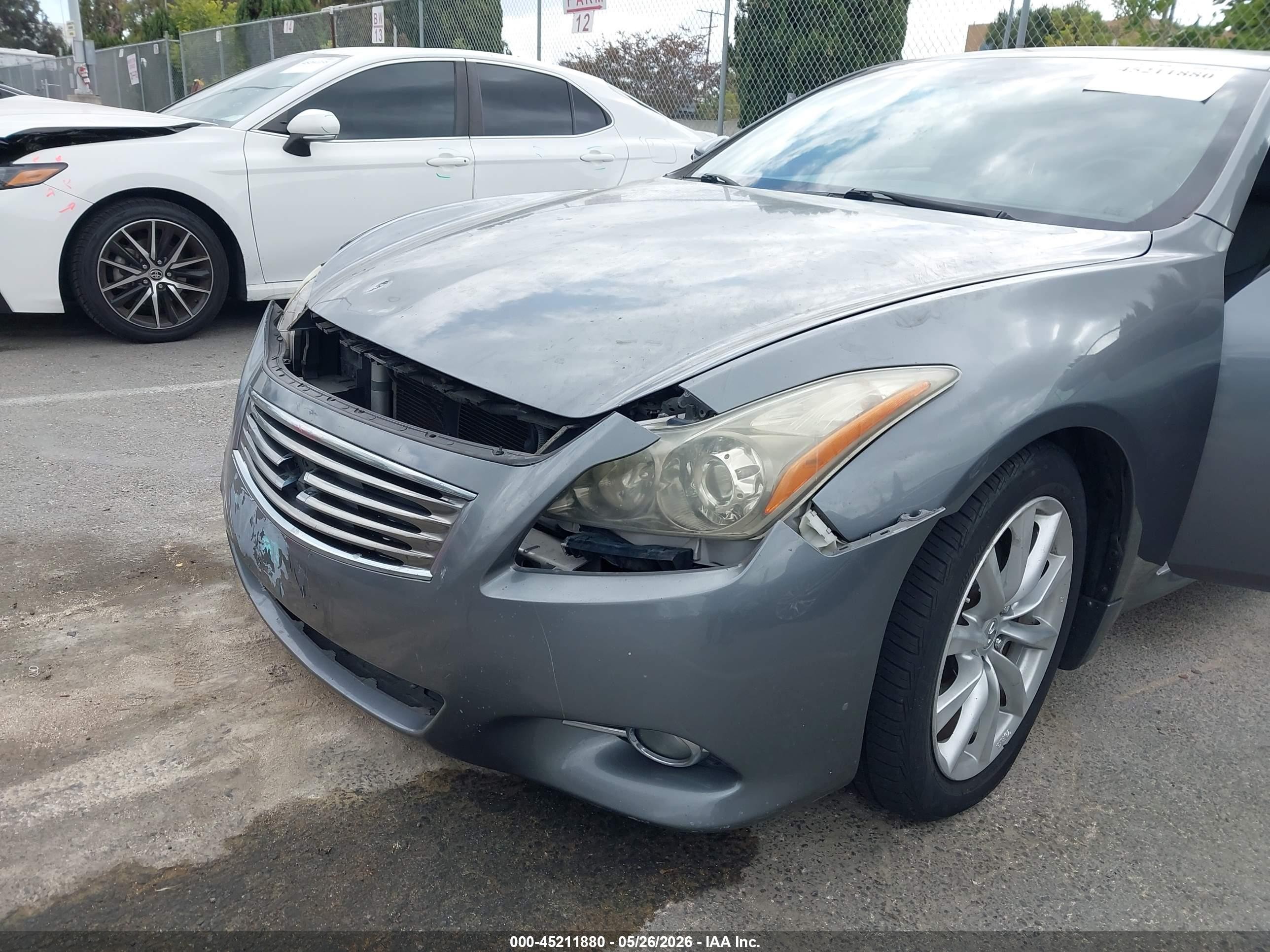 2013 Infiniti G37 Journey Gray vin: JN1CV6EK7DM922553