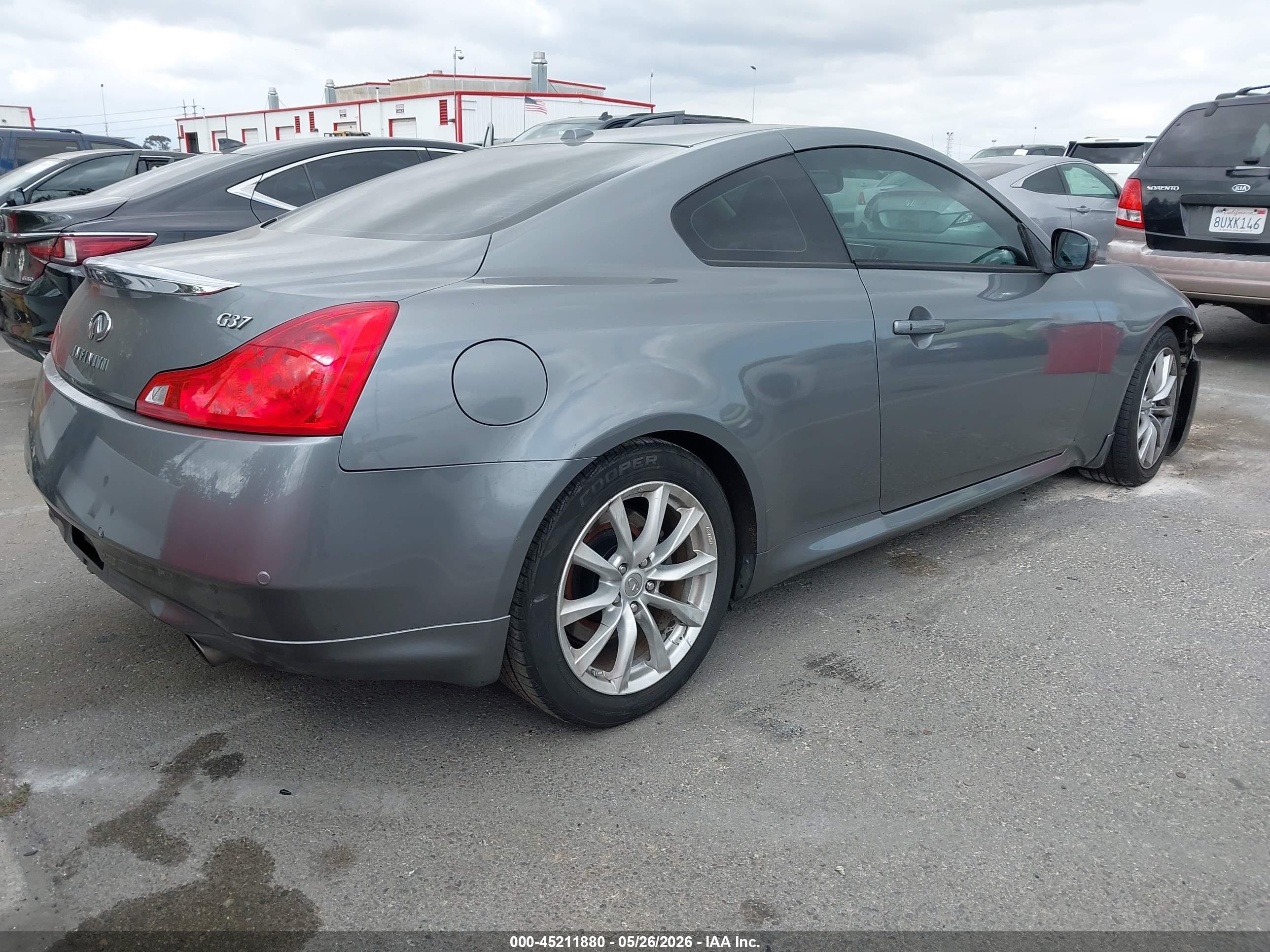 2013 Infiniti G37 Journey Gray vin: JN1CV6EK7DM922553