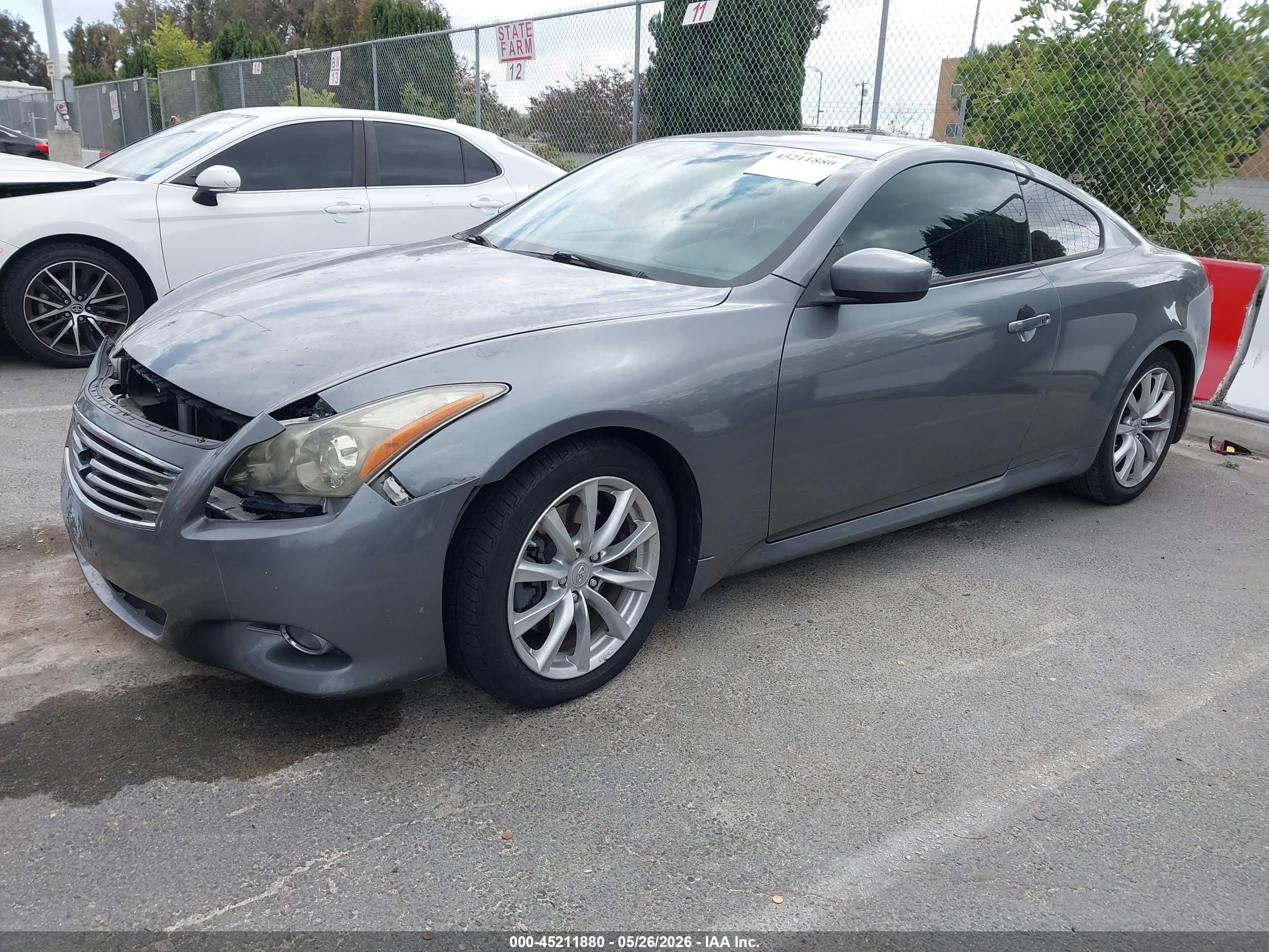 2013 Infiniti G37 Journey Gray vin: JN1CV6EK7DM922553