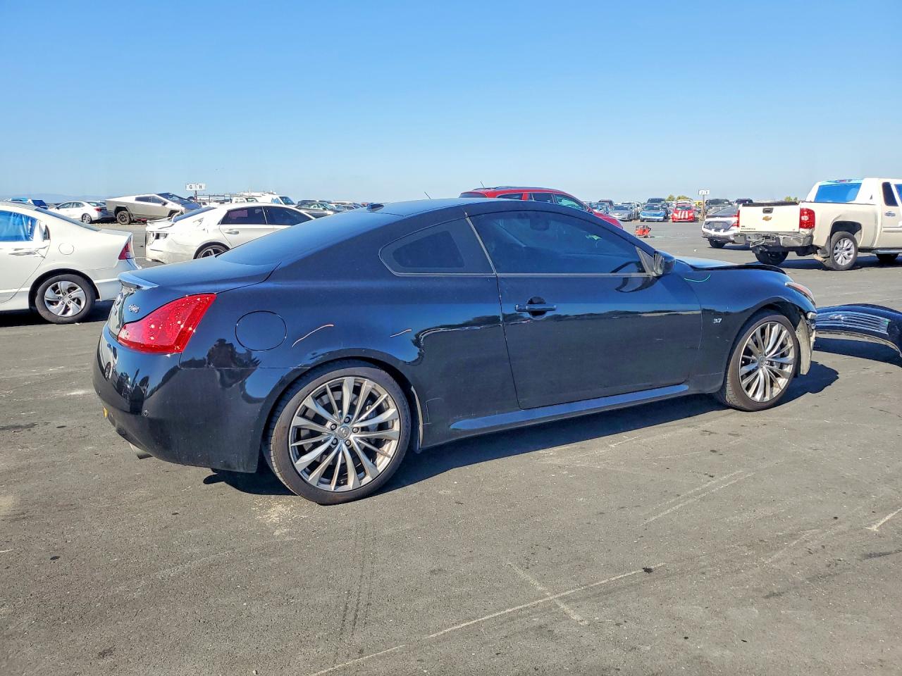 2014 Infiniti Q60 Coupe Journey Черный vin: JN1CV6EK7EM112602