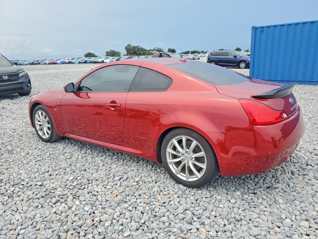 2015 Infiniti Q60 Coupe Journey Red vin: JN1CV6EK7FM871333