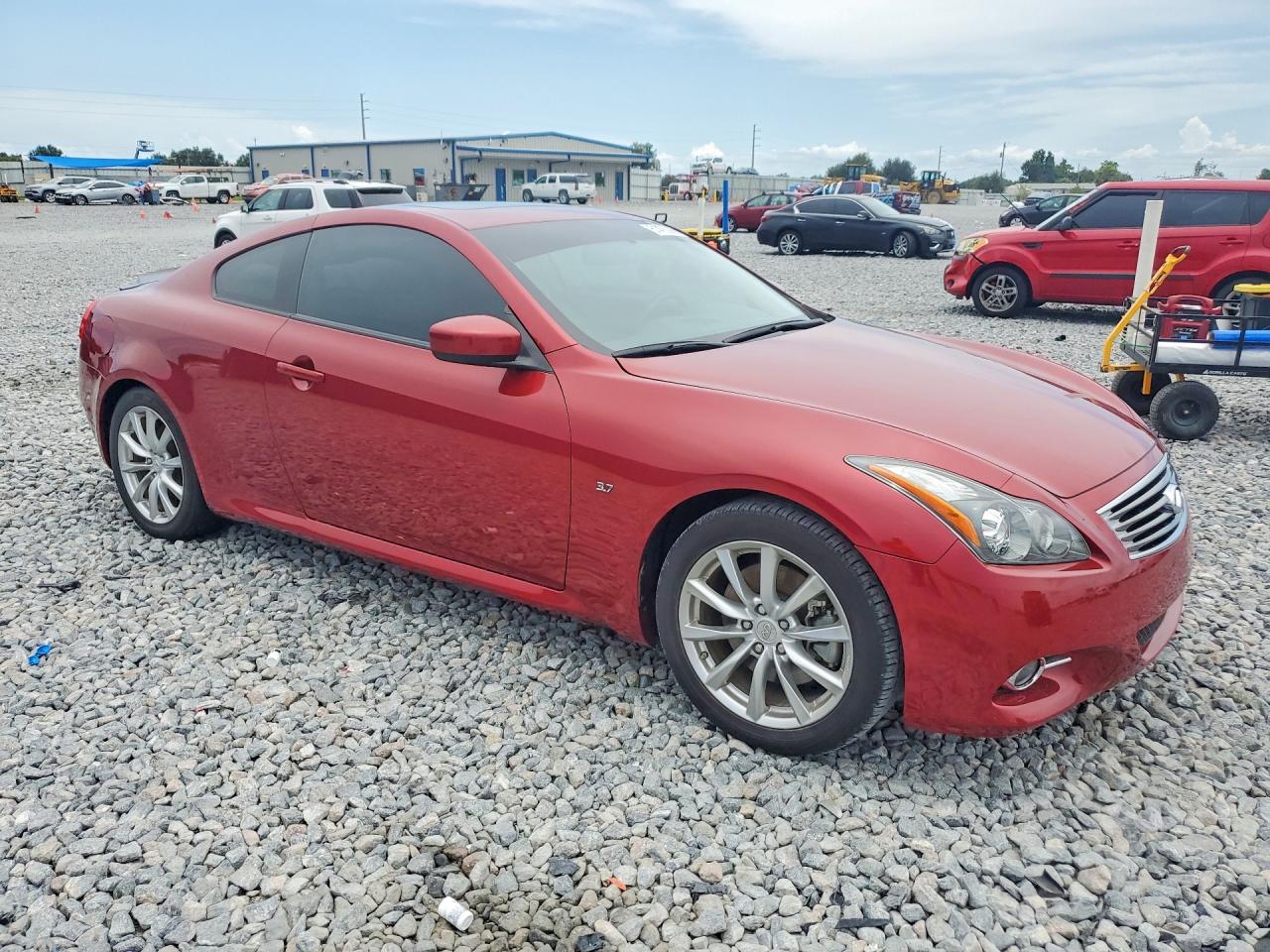 2015 Infiniti Q60 Coupe Journey Red vin: JN1CV6EK7FM871333