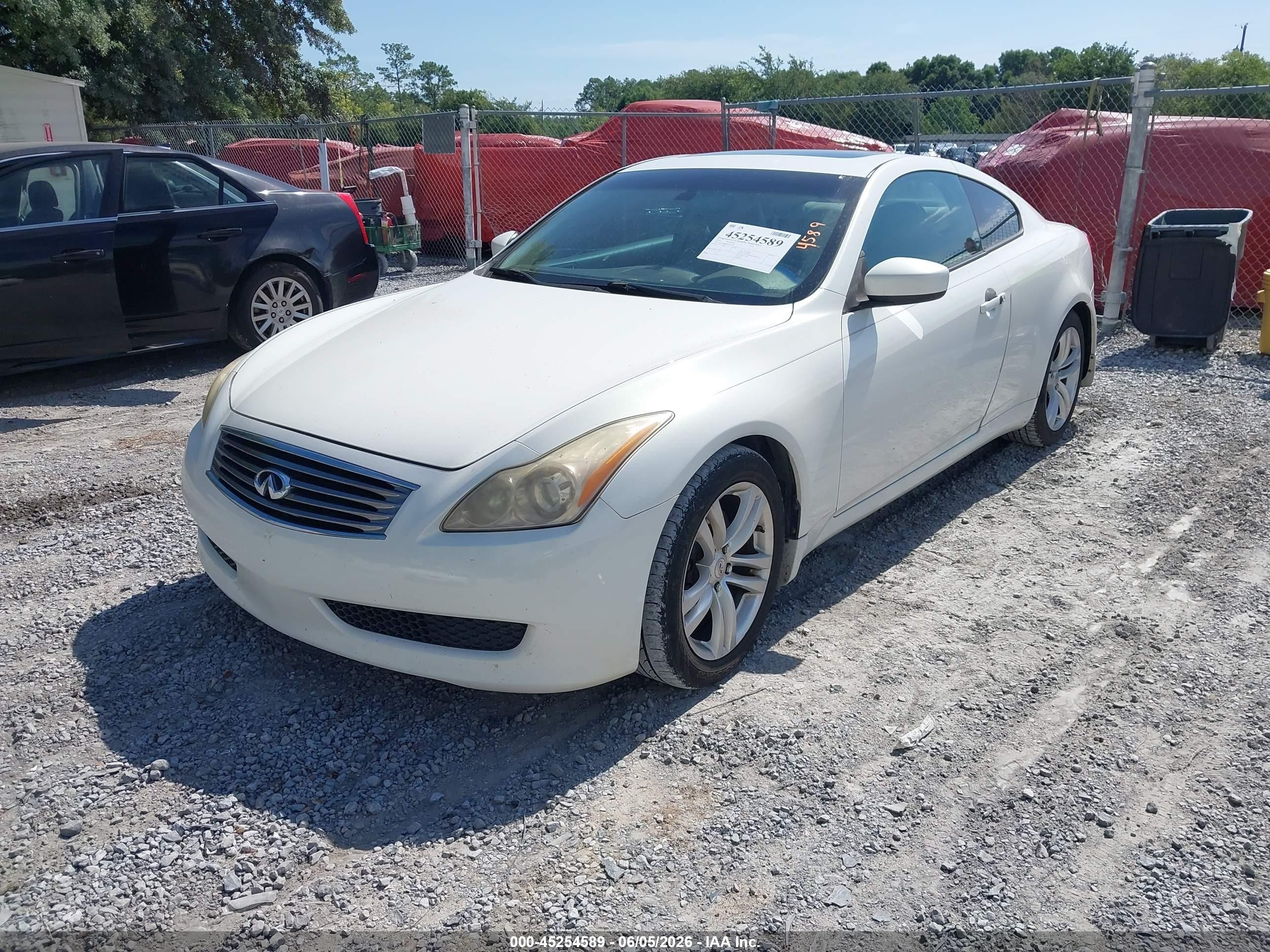 2010 Infiniti G37 Journey White vin: JN1CV6EK8AM101893