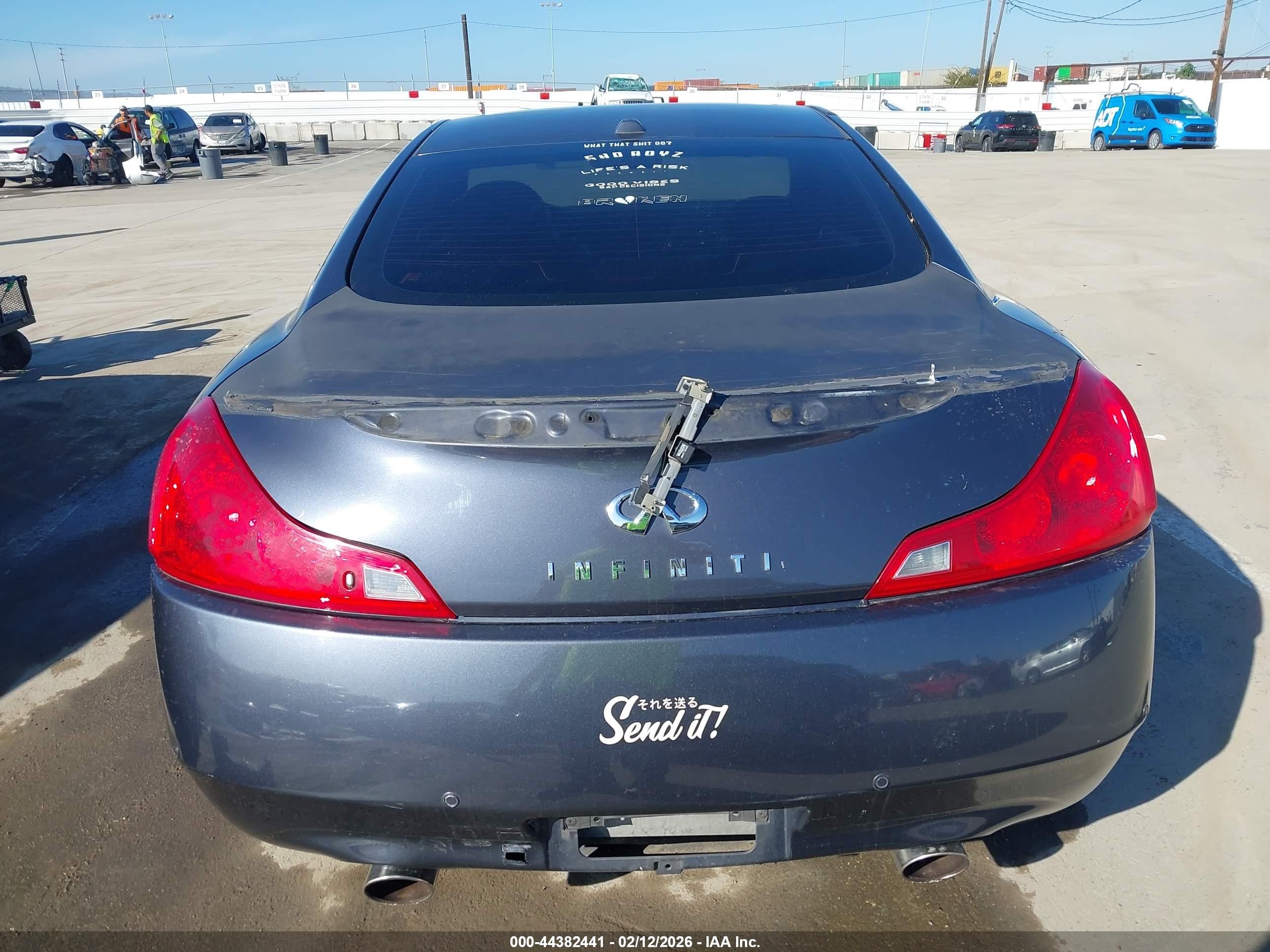 2011 Infiniti G37 Journey Black vin: JN1CV6EK8BM210890