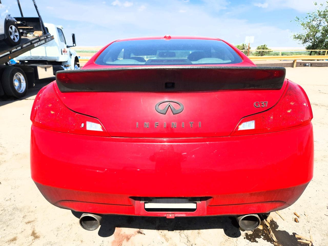 2011 Infiniti G37 Coupe Base Красный vin: JN1CV6EK8BM212364