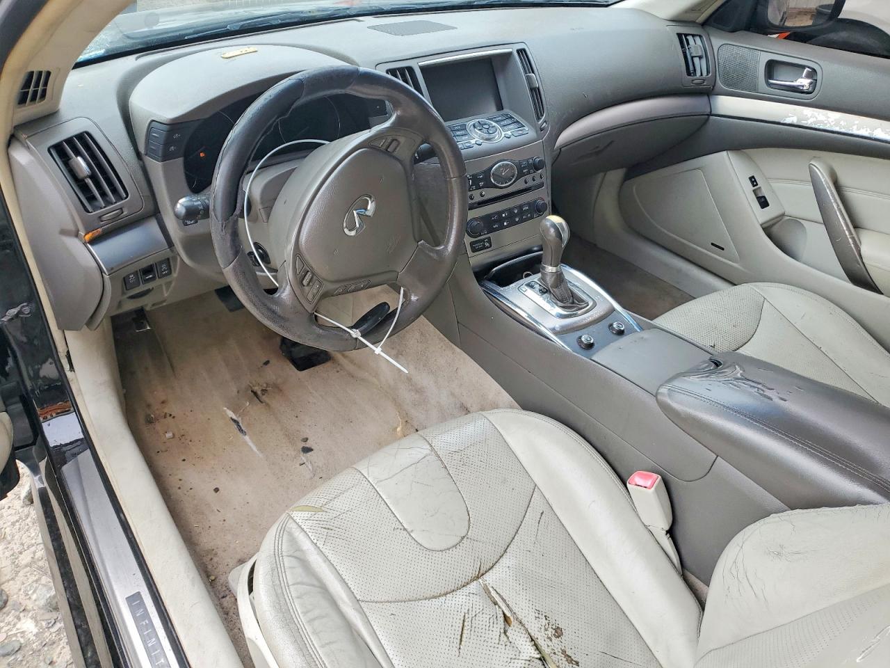 2012 Infiniti G37 Base/sport Black vin: JN1CV6EK8CM420942