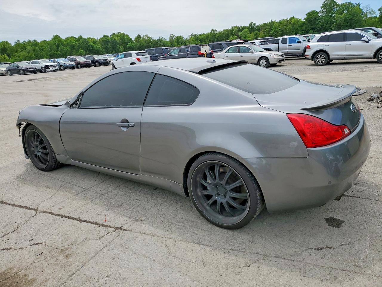 2012 Infiniti G37 Coupe Base Gray vin: JN1CV6EK8CM421072