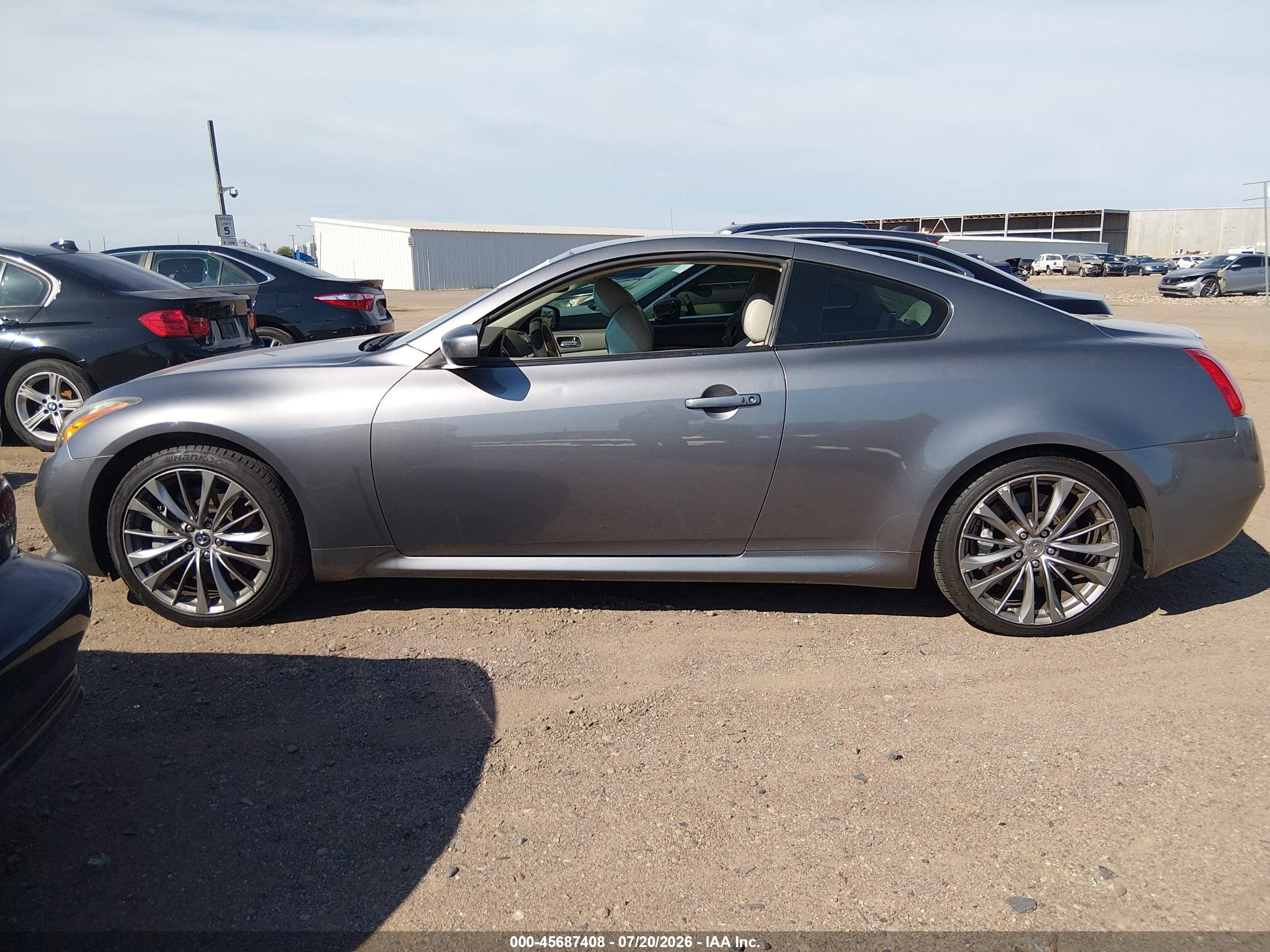 2012 Infiniti G37 Journey Gray vin: JN1CV6EK8CM422903