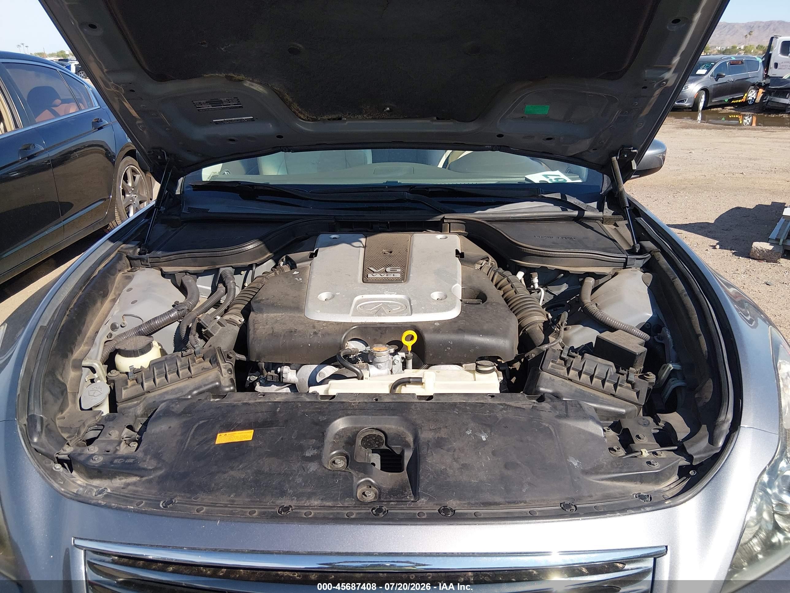 2012 Infiniti G37 Journey Gray vin: JN1CV6EK8CM422903